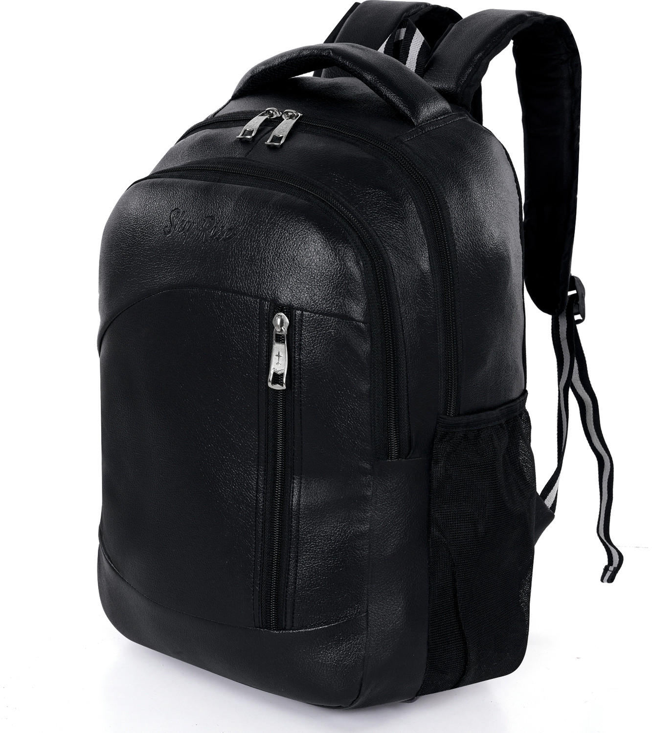 Image of zipster Classic Laptop Leather bag | Office bags| Ideal for Travel , Office, College 30 L Laptop Backpack