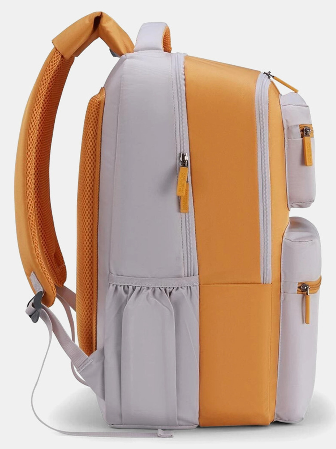 Image of AMERICAN TOURISTER Large 33 L Laptop Backpack Sigma 3.0 Style 02, Unisex Office Laptop Backpack with Front Organizer (Yellow)
