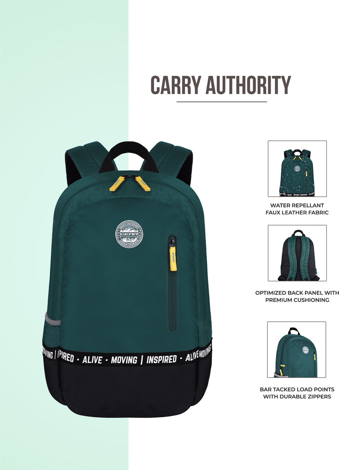 Image of Gear BOMBER ECO STATEMENT 2C 25 L Backpack