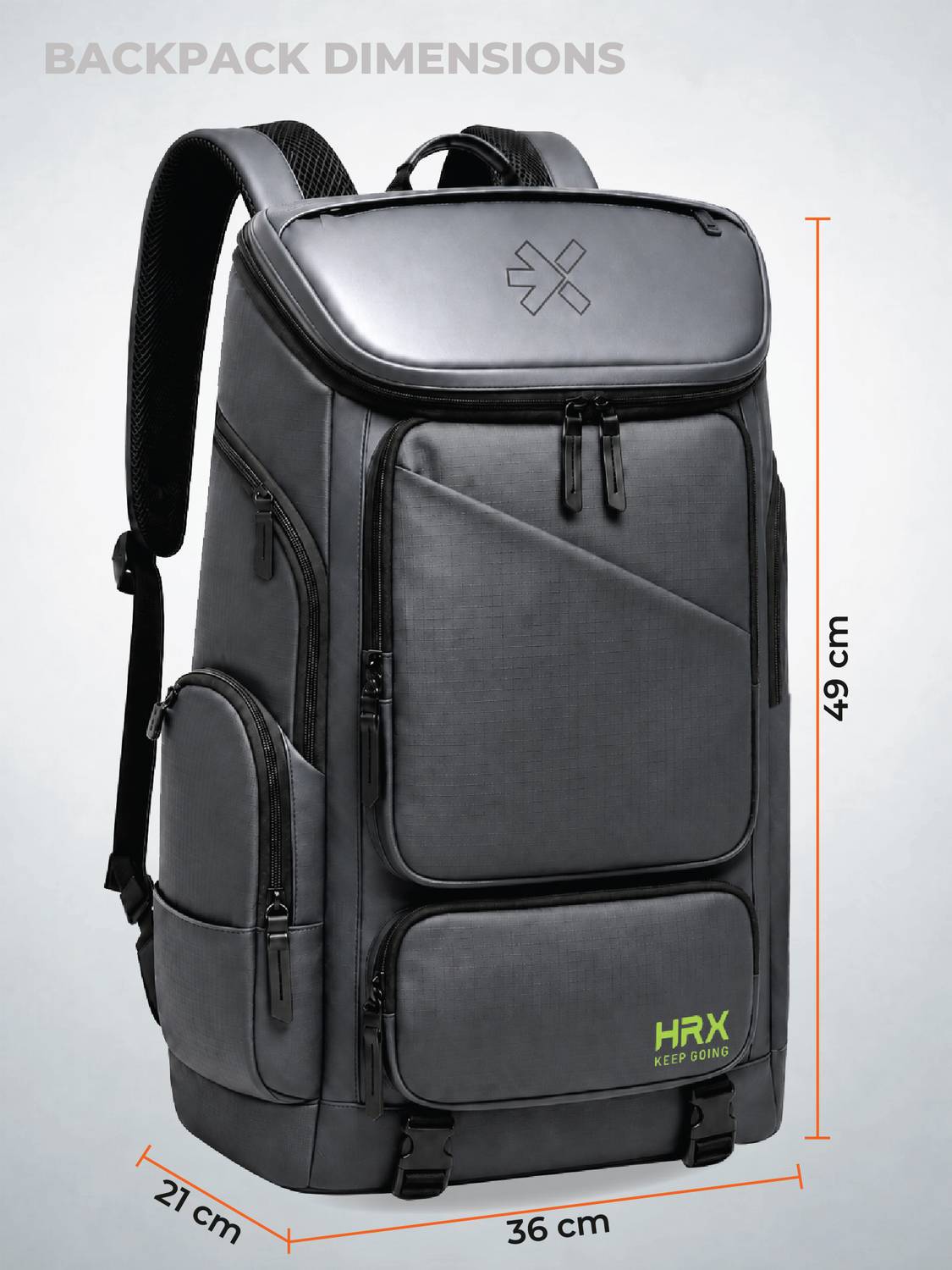 HRX by Hrithik Roshan HRX Keep Going 42L Laptop Backpack - Image 5