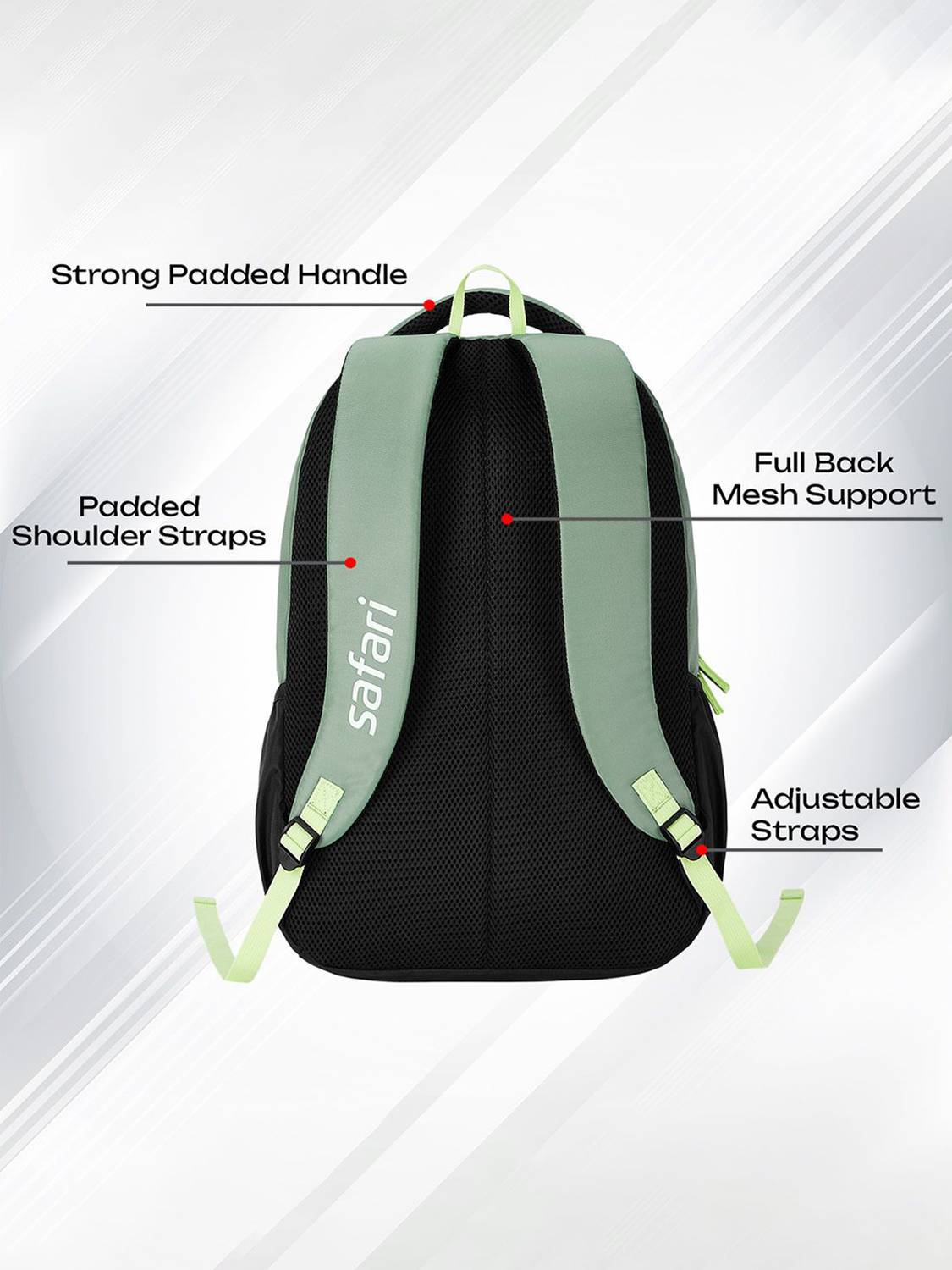 SAFARI Sigma 3 36L Green Backpack - Image 2