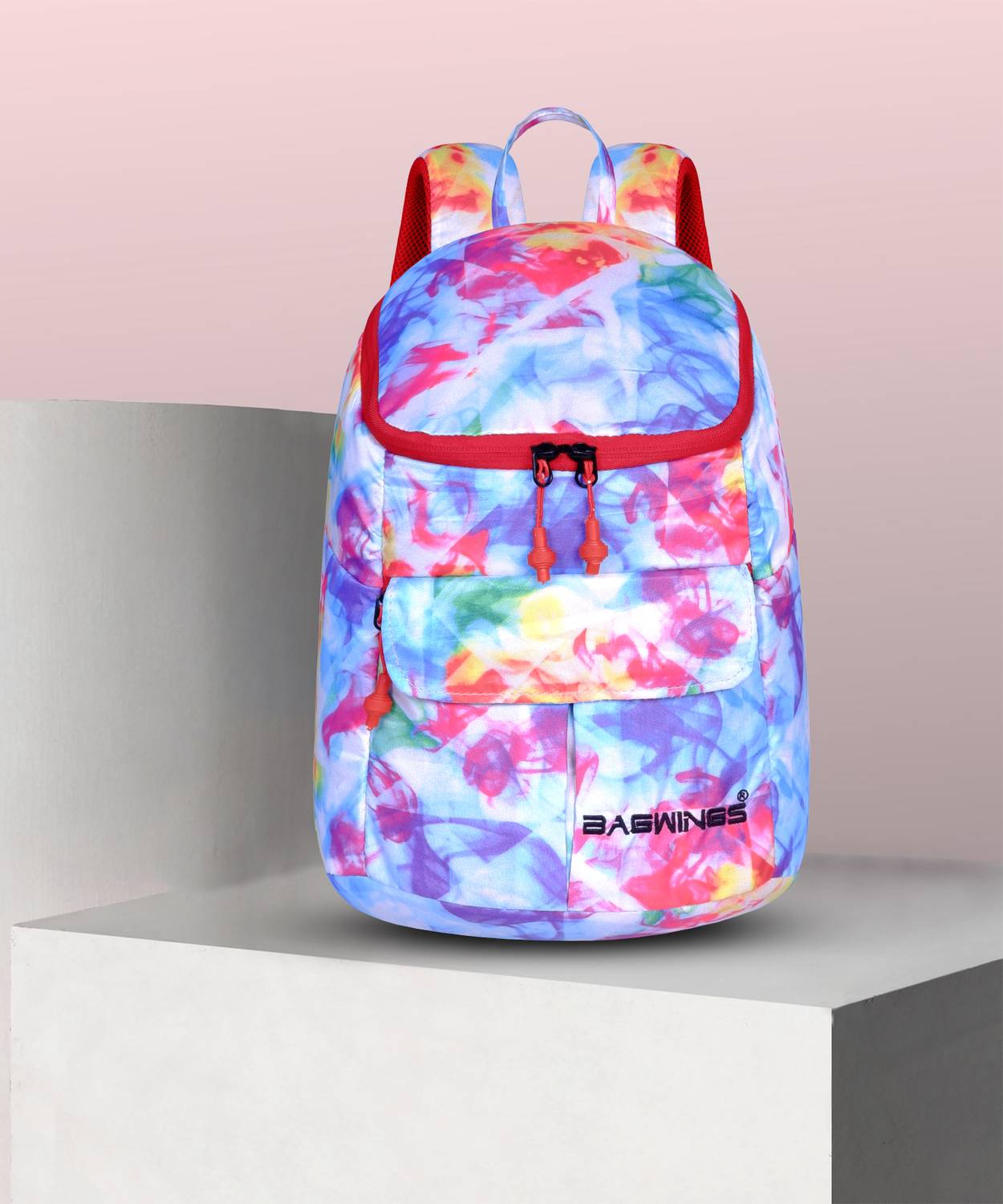 BAGWINGS BW004 Stylish Backpack for Girls||Trendy girls backpack||Mini/Small Printed Bag 15 L Backpack