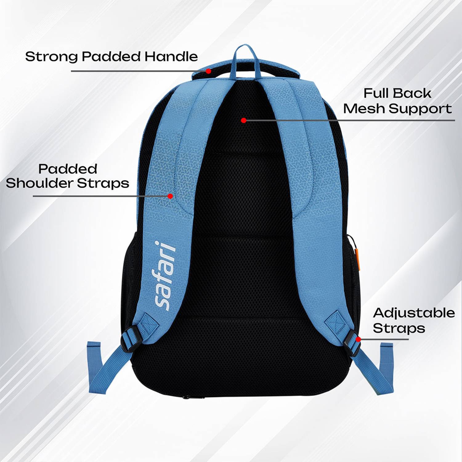 SAFARI Triplex 5 37 L Backpack Black - Price in India | Flipkart.com