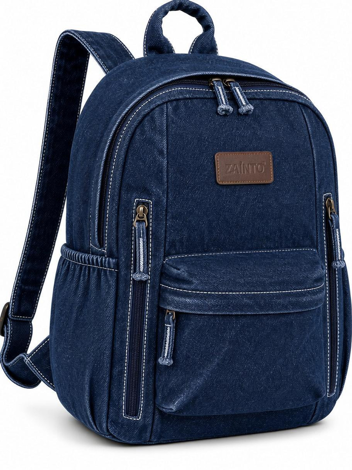 Zainto Denim bag for women 25 L Backpack