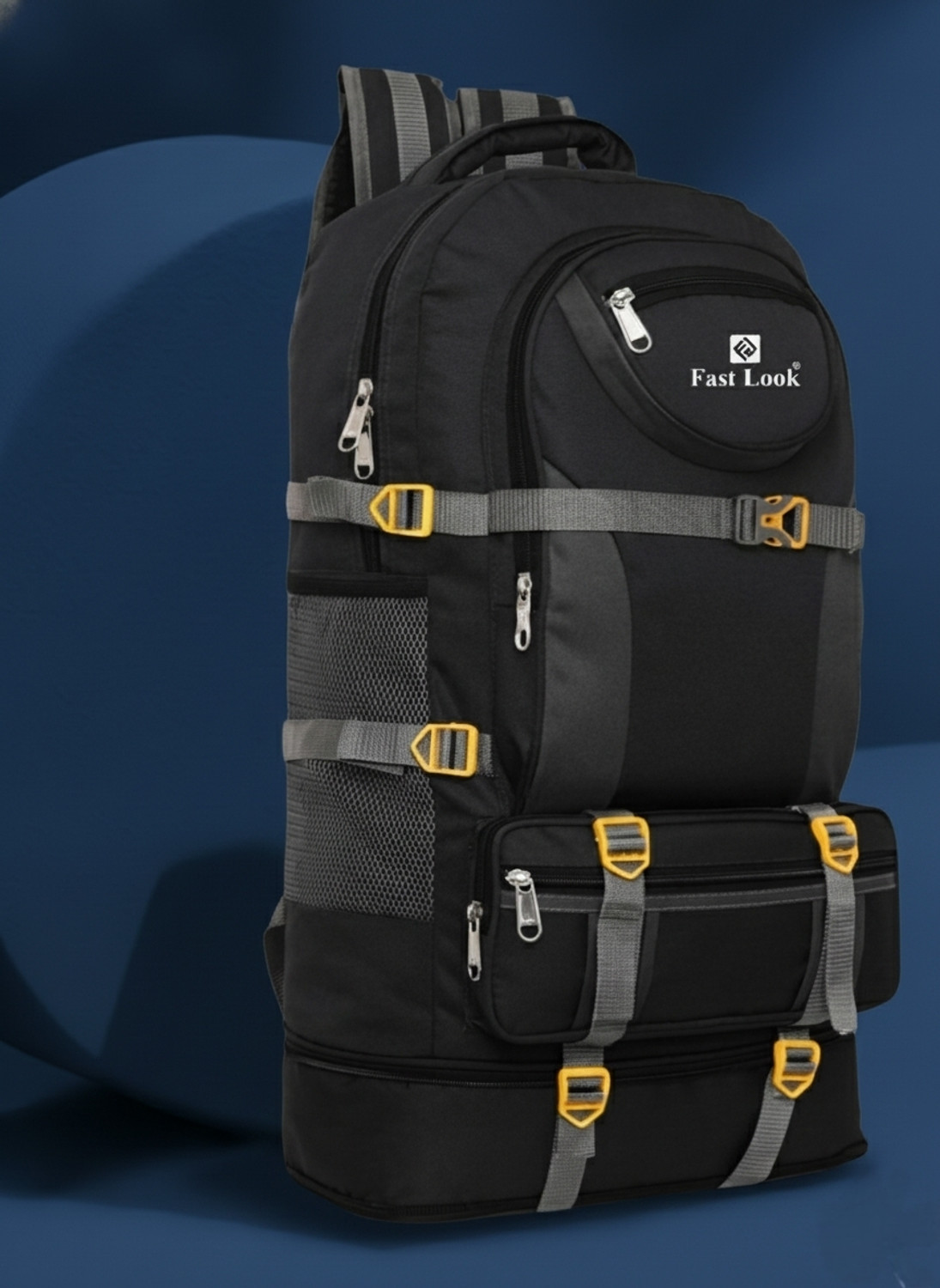 Image of Fastlook Travel Rucksack for Sport Camping Hiking Trekking Bag For Men and Women 75 L Laptop Backpack