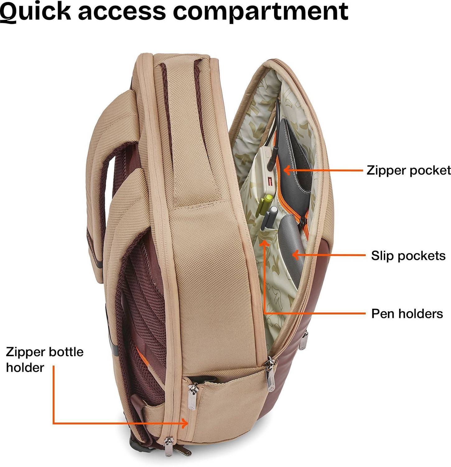 NASHER MILES Tama 24L Laptop Backpack - Image 3