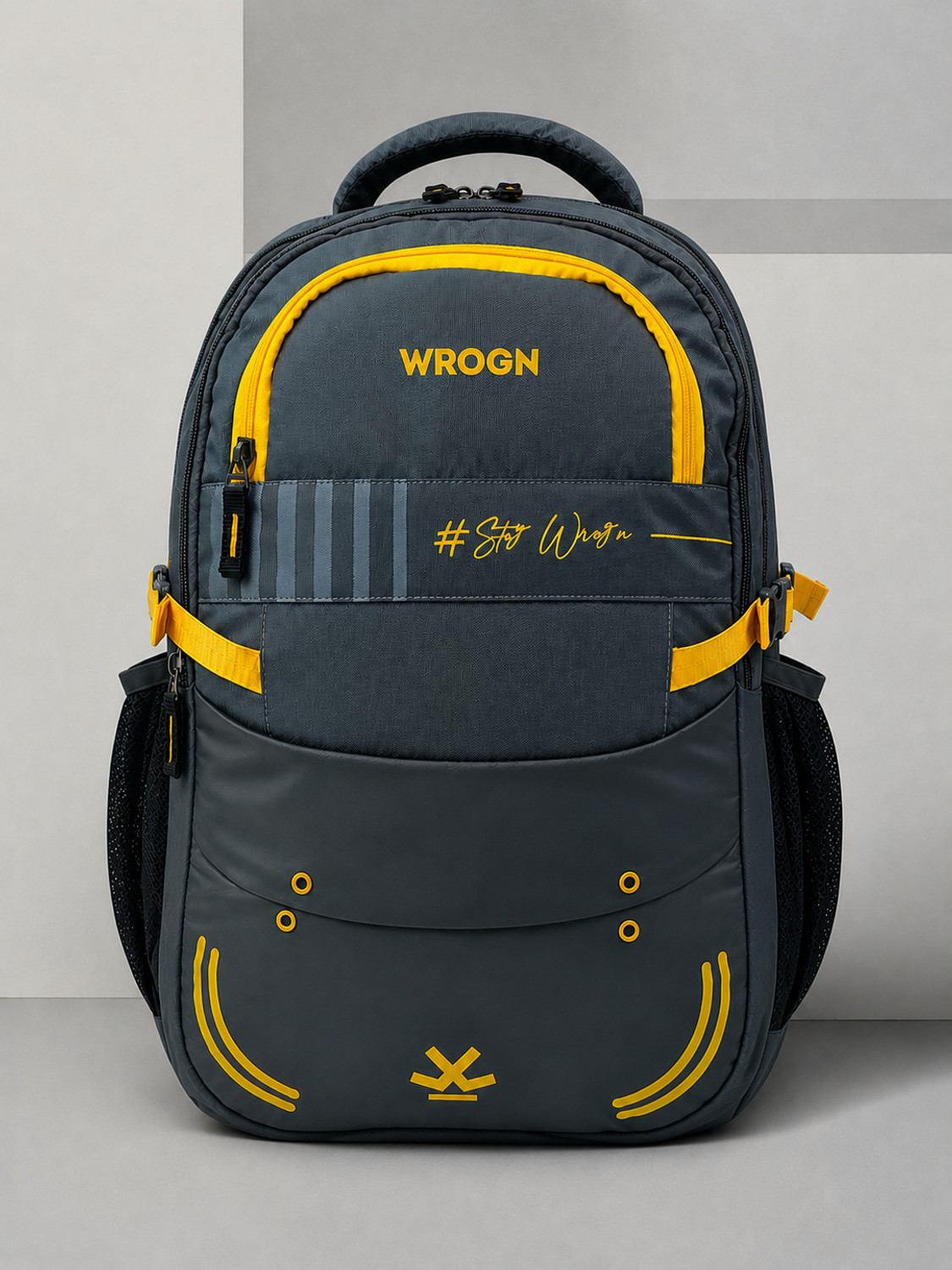 Image of WROGN Large 45 L Laptop Backpack Unisex Nomad 2.0 with Rain Cover 45 L Laptop Backpack