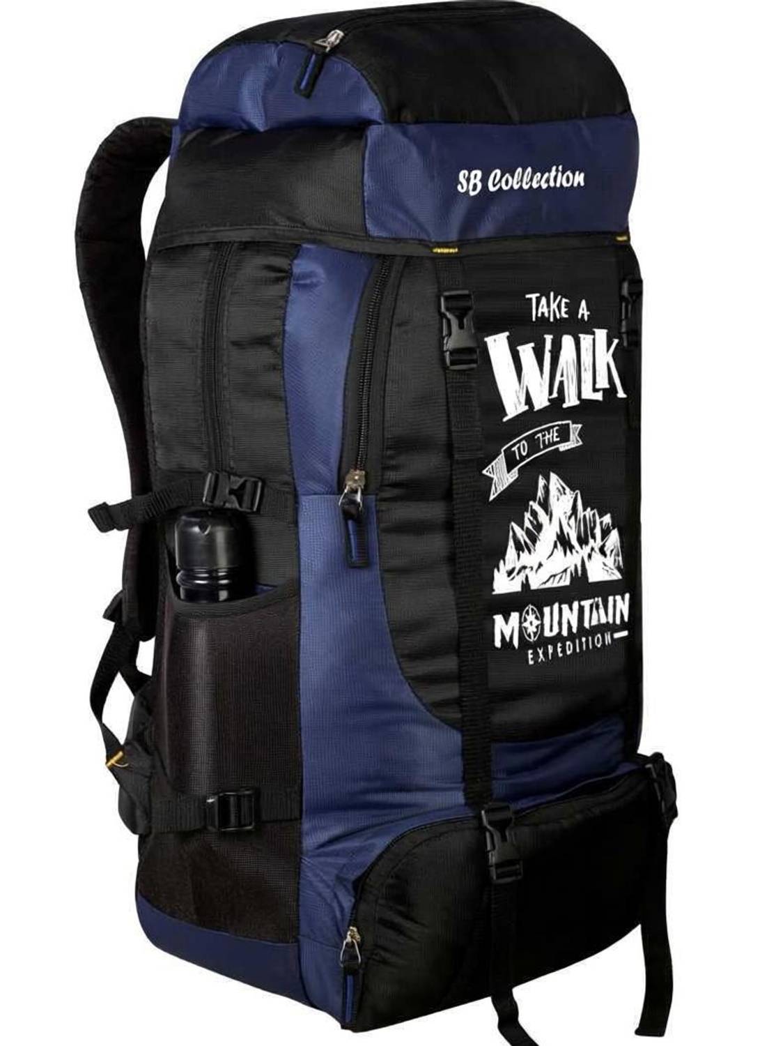 SBCOLLECTION Compact Rucksack Travel Bag for Trekking, Hiking with Shoe Compartment 72 L Laptop Backpack