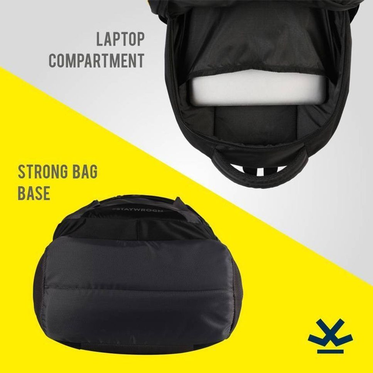Image of WROGN Laptop backpack spacy unisex backpack fits upto 16 Inches /college bag /school bag 50 L Laptop Backpack