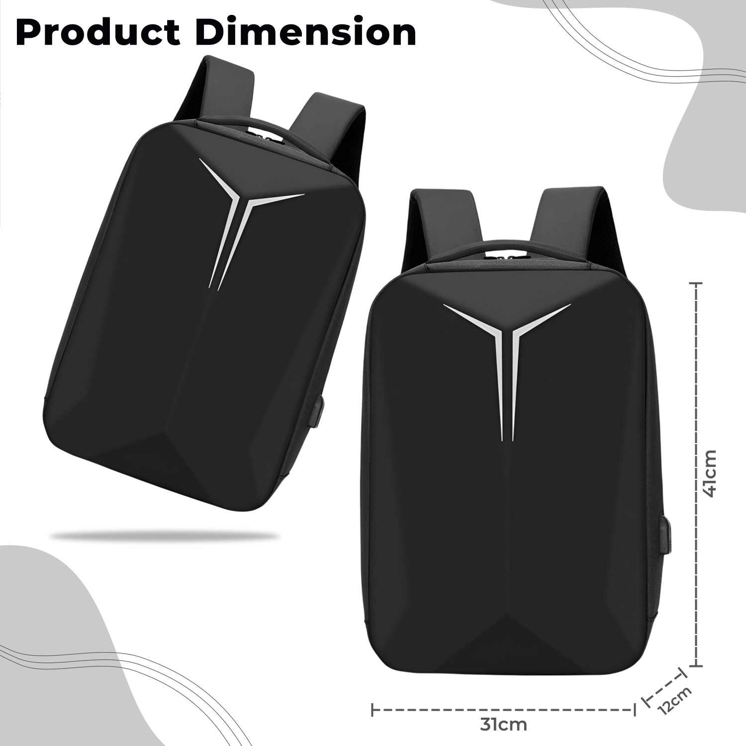 Image of KRAPTICK Premium Laptop Backpack For Men, Office Laptop Backpack, Travel Laptop Backpack 128 L Backpack