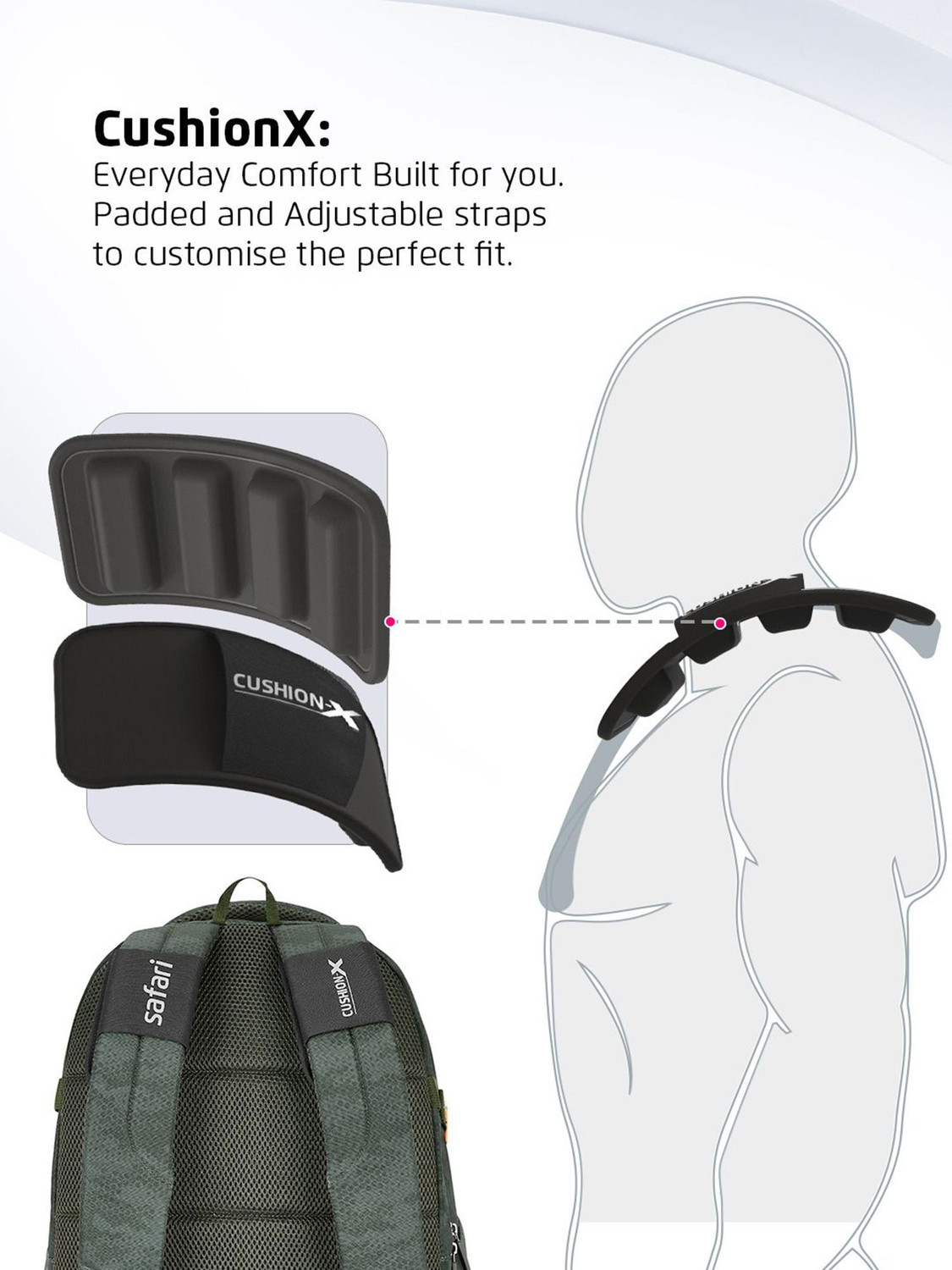 Image of SAFARI Aston Plus 43 L Laptop Backpack