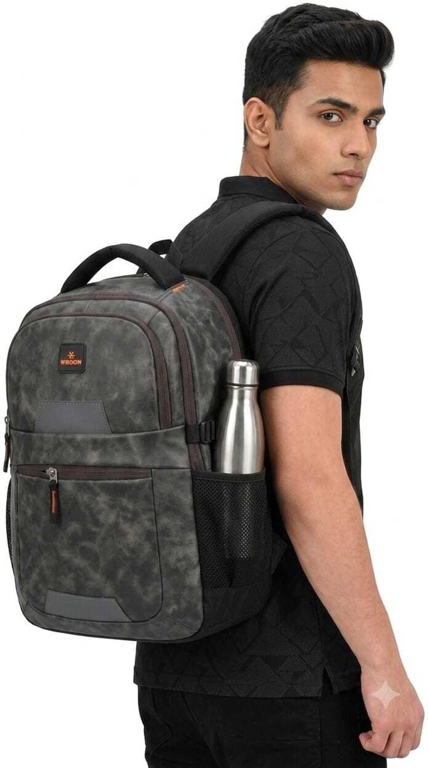 WROGN Frontier 40L Backpack with Rain Cover - Image 1