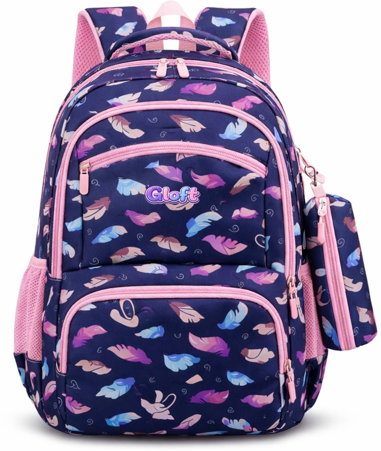 AKRAM GARMENT Girls Printed Backpack Bag for School college & Office 30 L Backpack