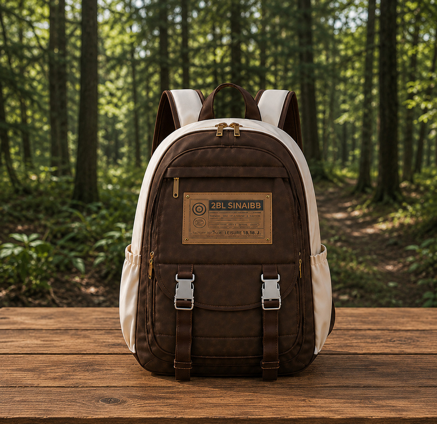 Image of arisen Unisex Korean Style Laptop Backpack Medium Size Waterproof School /College Bag 40 L Trolley Backpack