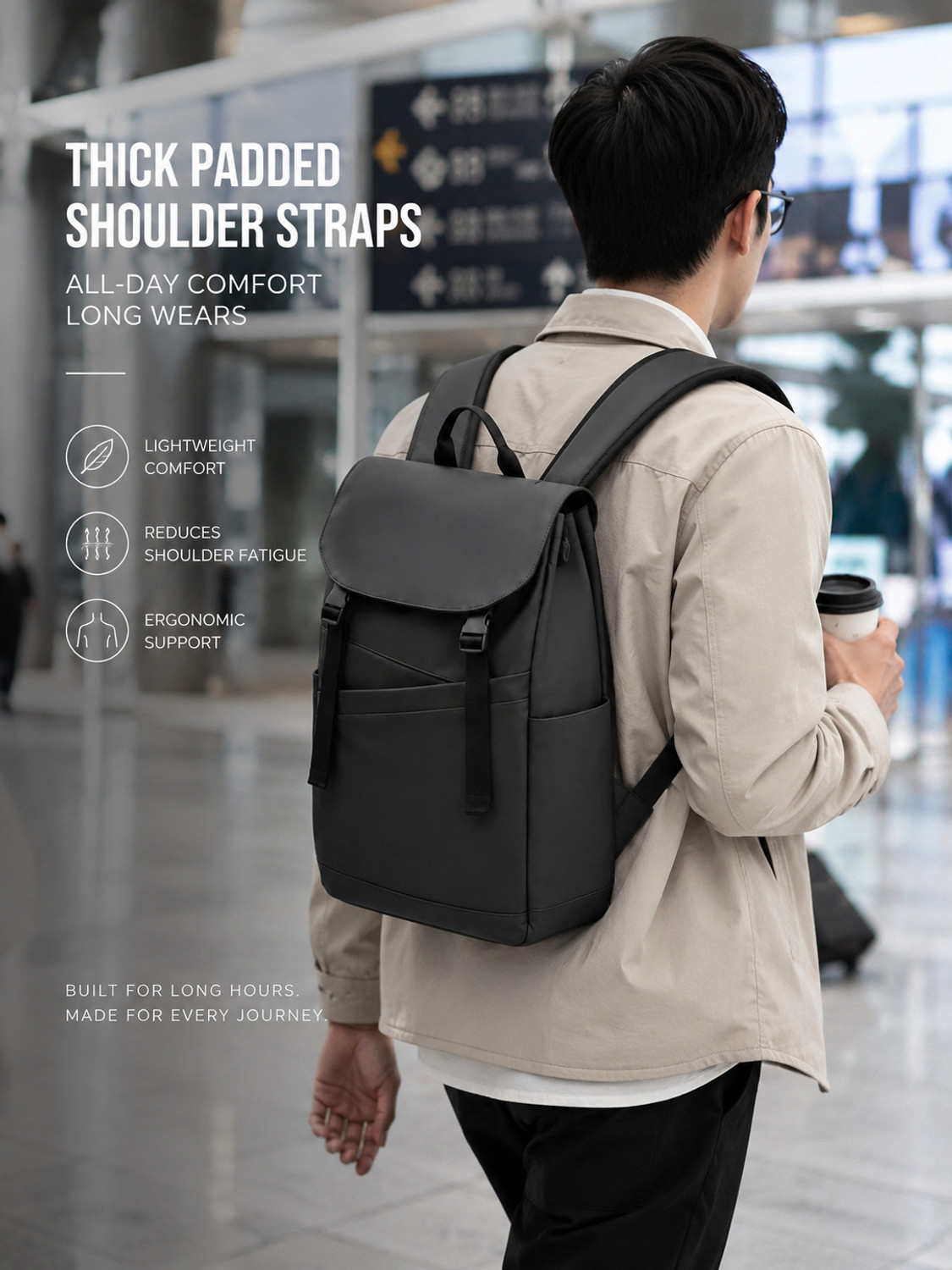 Image of GadgetBite Nexus Laptop Backpack 15.6 Inch Laptop Compartment , Organizer & Bottle Pocket 32 L Laptop Backpack