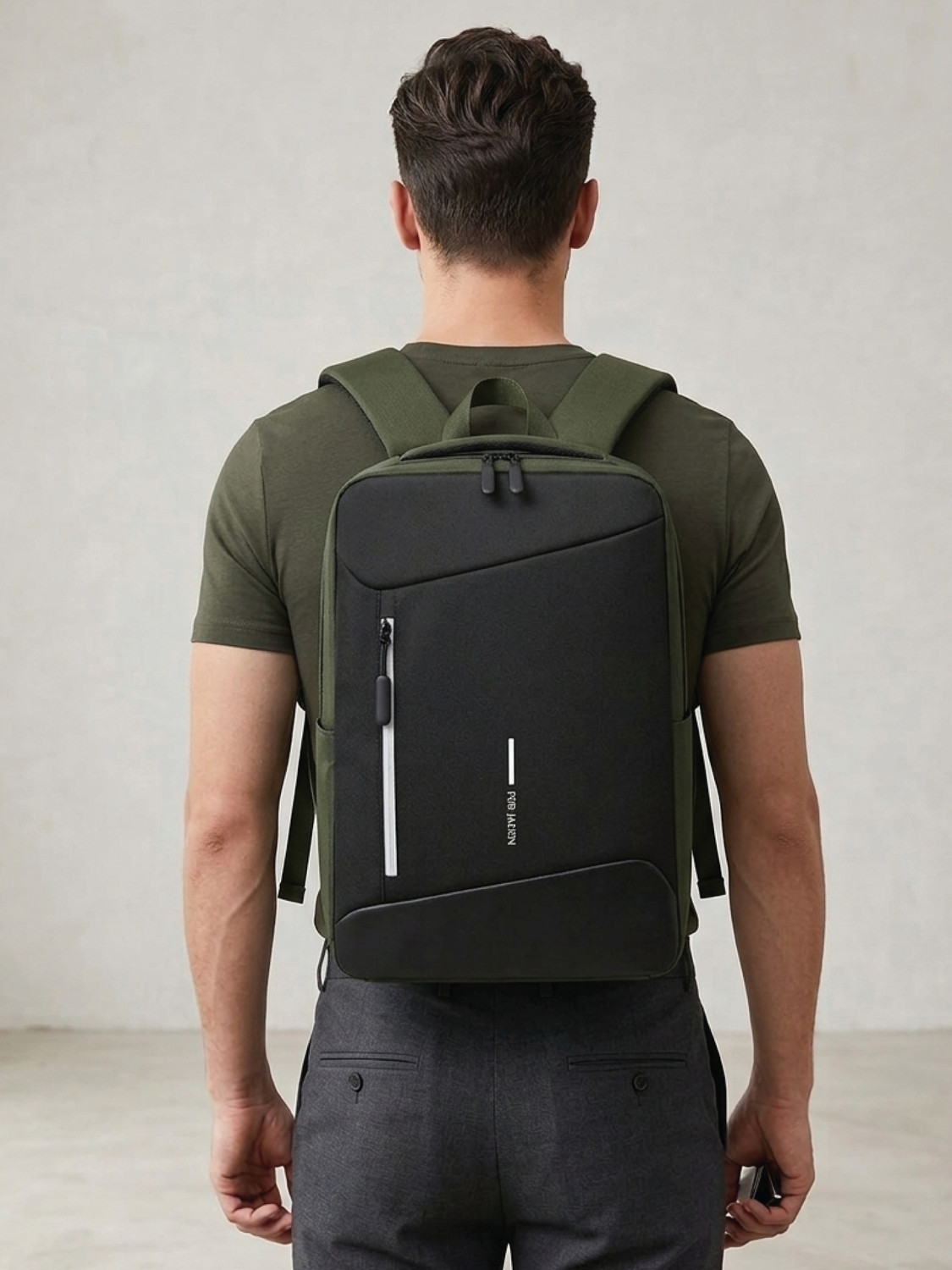 Image of FUR JADEN Anti Theft Number Lock 15.6 Inch Bag for Men Women 24 L Laptop Backpack