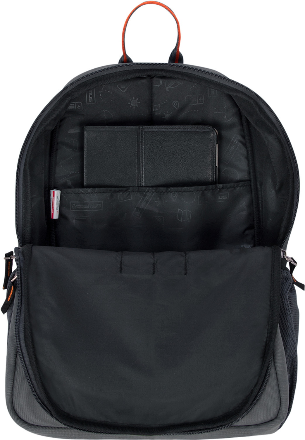 Image of Cosmus Polo Grey Casual College Bag 25 L Backpack