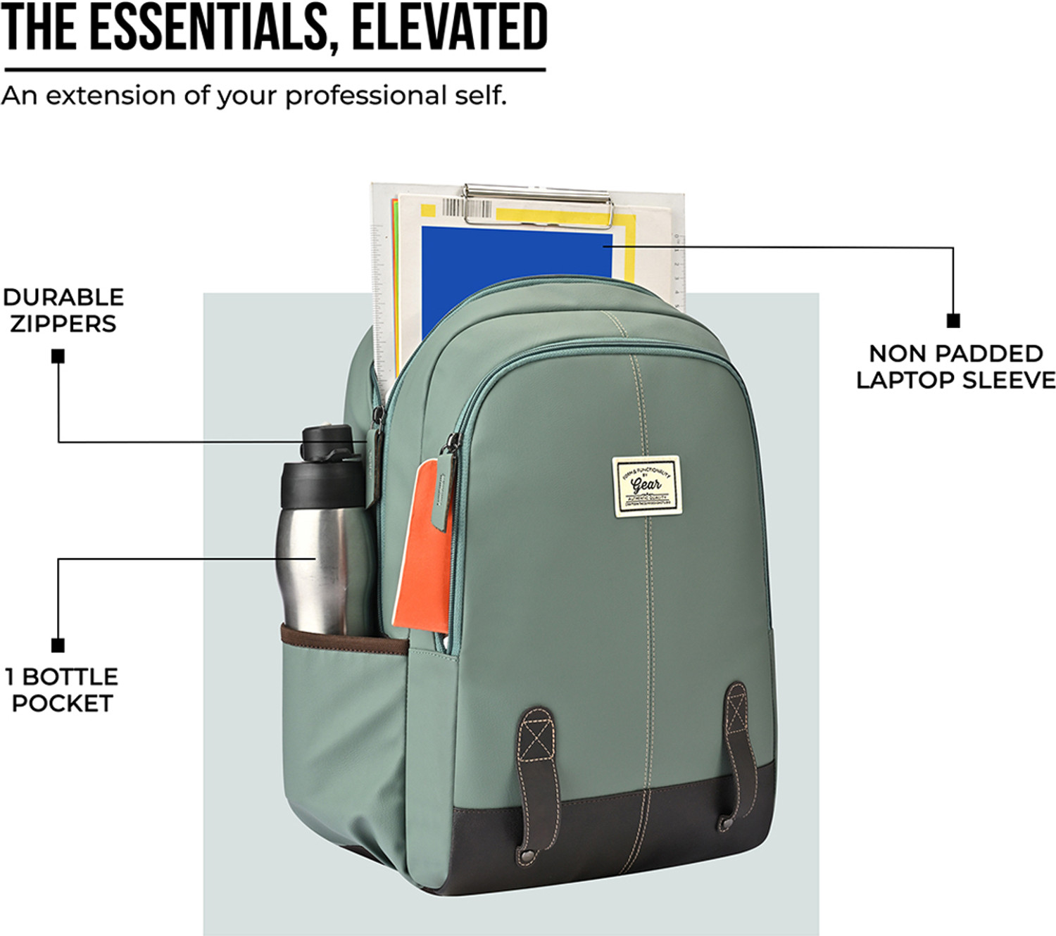 Image of Gear ECO CLASSIC DAYPACK 16 20 L Backpack
