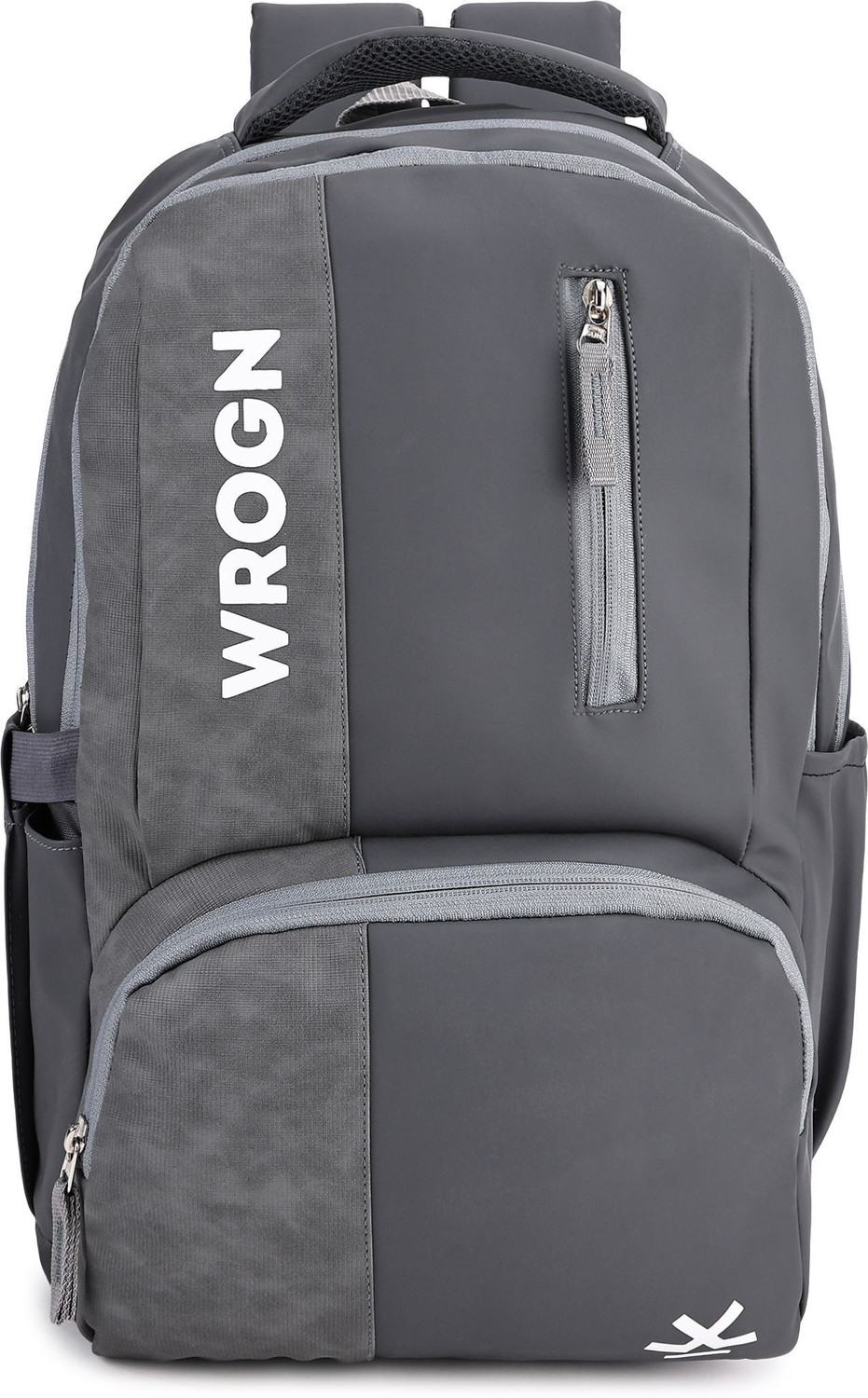 Image of WROGN 30.1 L Laptop Backpack LEVERAGE Unisex Bag with rain cover Office /School /College /BusinessA-30.1L (Grey)