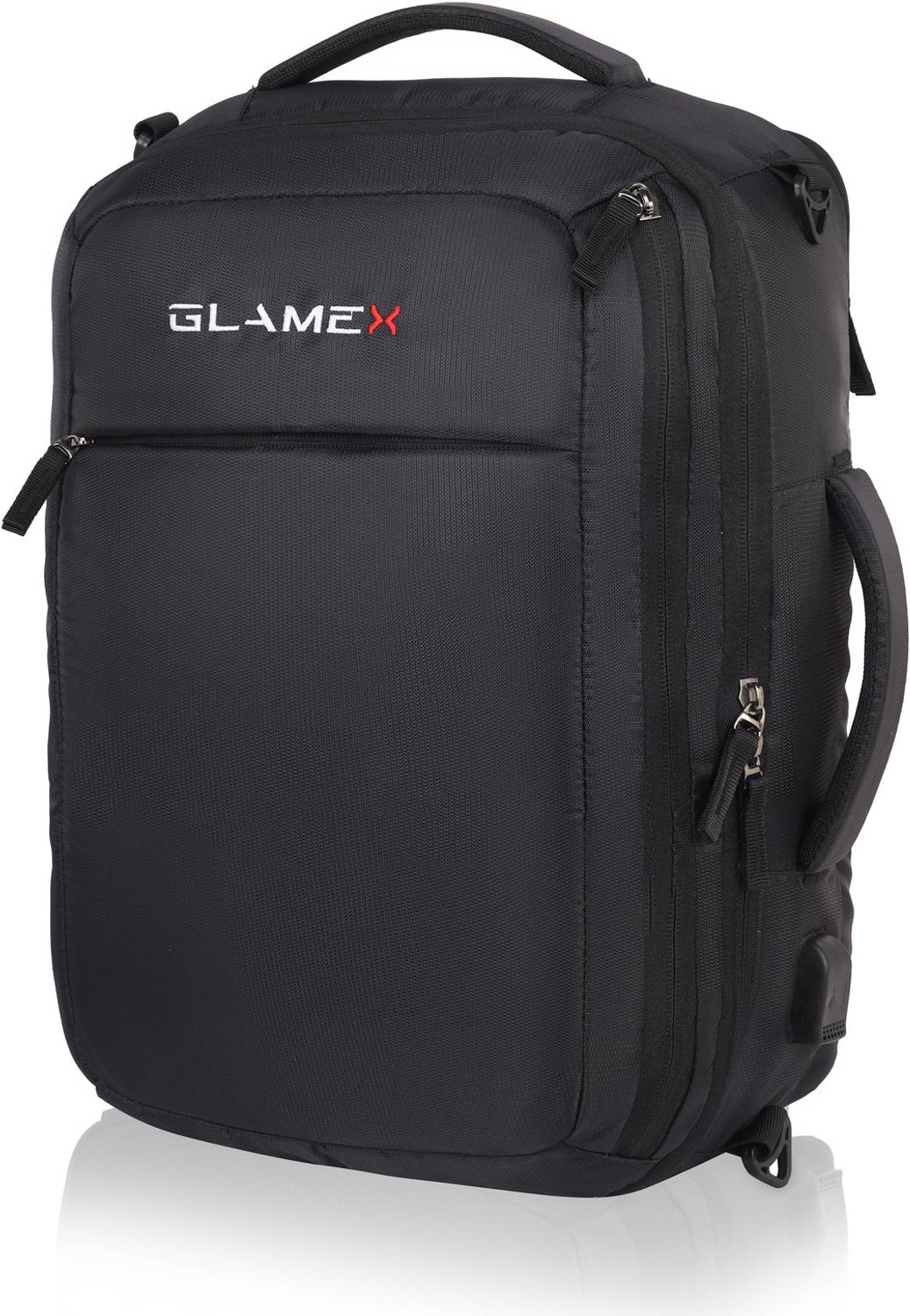 Glamex Flexpack Premium Convertible Backpack/Office bag| USB Cable, for versatile use 26 L Laptop Backpack