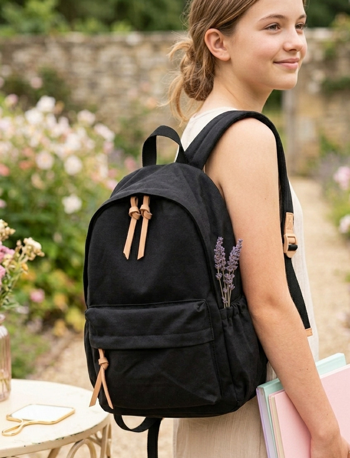 Image of SAVIE Korean style bagpack Girls & Women (School, College, Casual Outings) 15 L Backpack