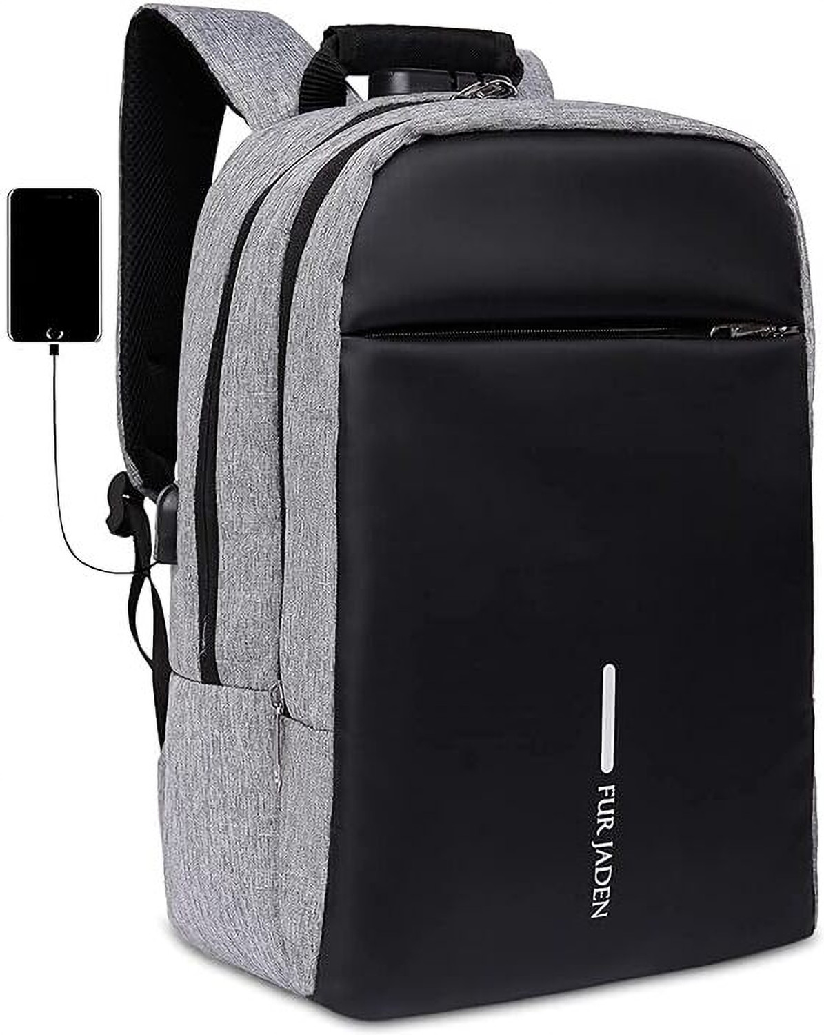 Image of FUR JADEN With Anti-Theft Number Lock, USB Charging Port & 15.6 Laptop Compartment 22 L Laptop Backpack