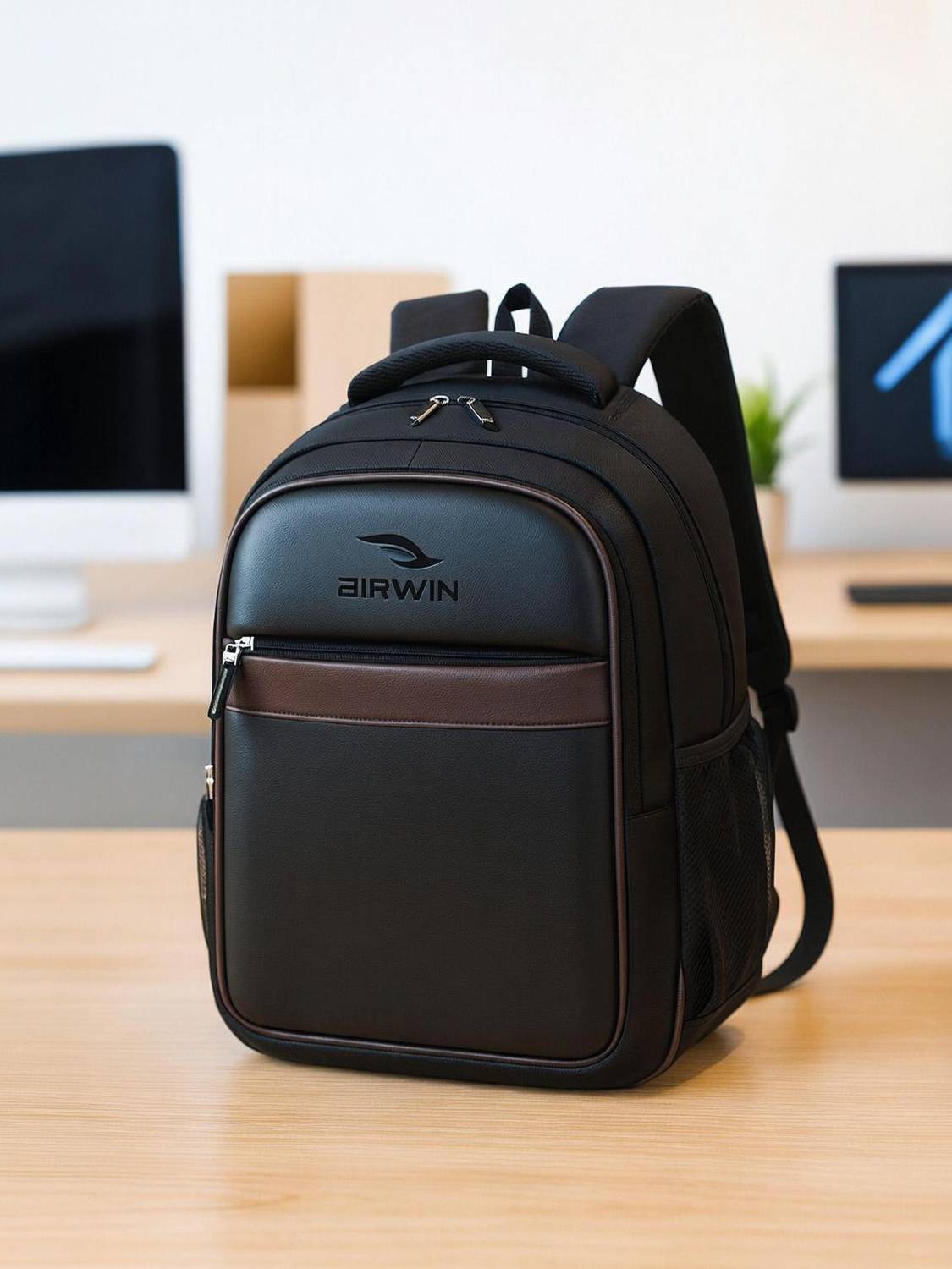 Airwin 28L Premium Leather Backpack - Image 1