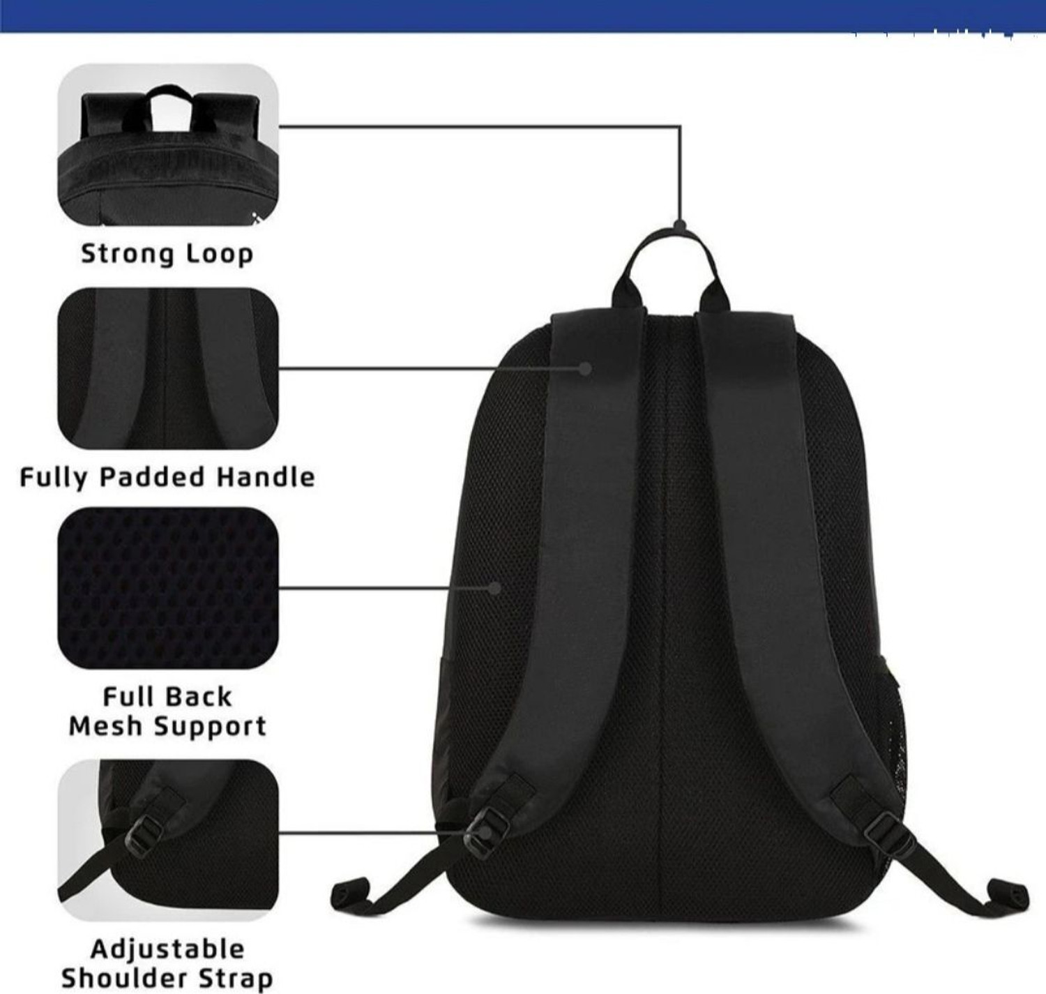 Image of WROGN Multi-Use Water-Resistant Backpack for Daily Use College Office Study and Travel 35 L Backpack