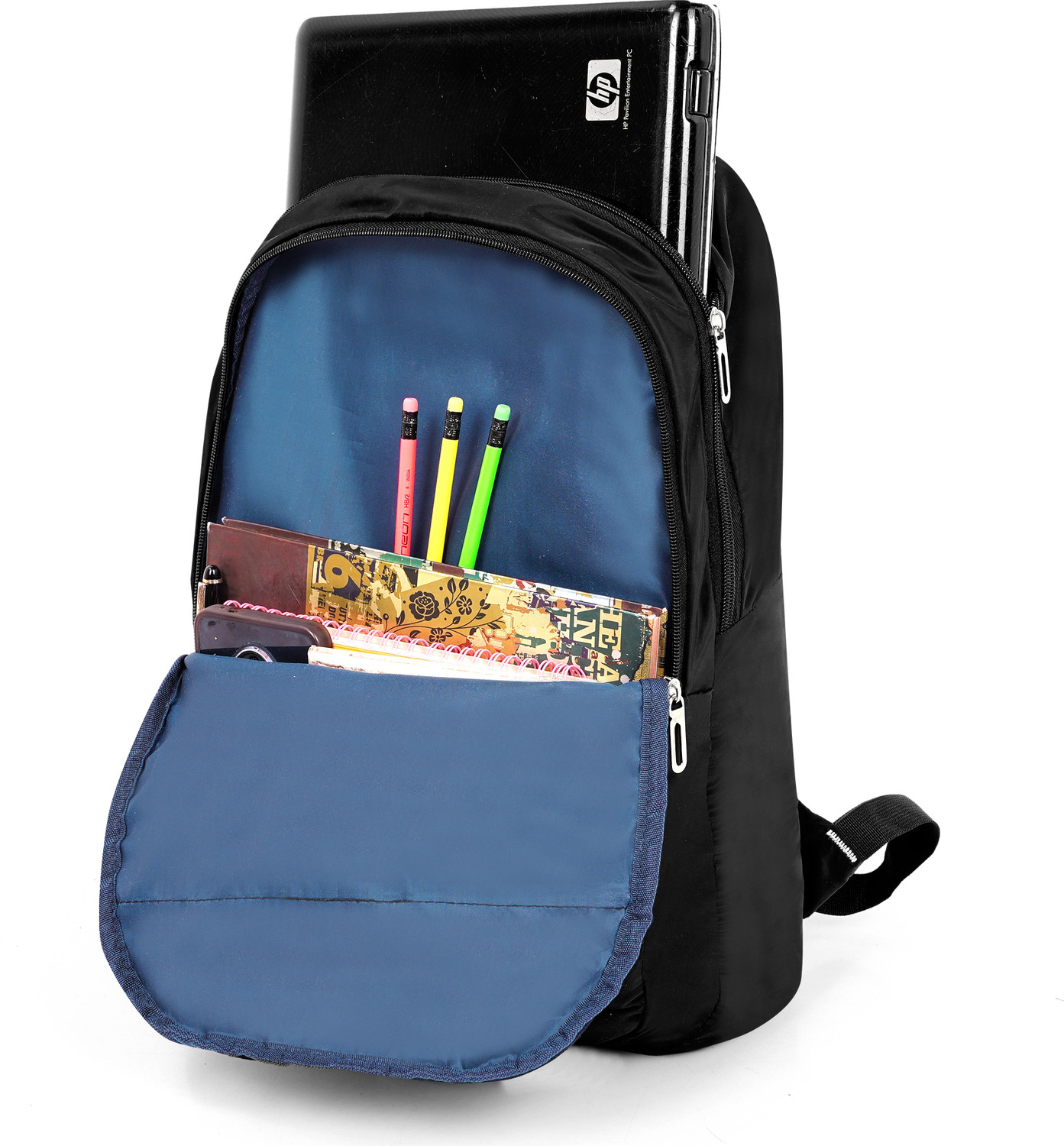 Image of ZERUS Premium Laptop Backpack with Bottle Pocket for Office College and Travel Use Waterproof School Bag