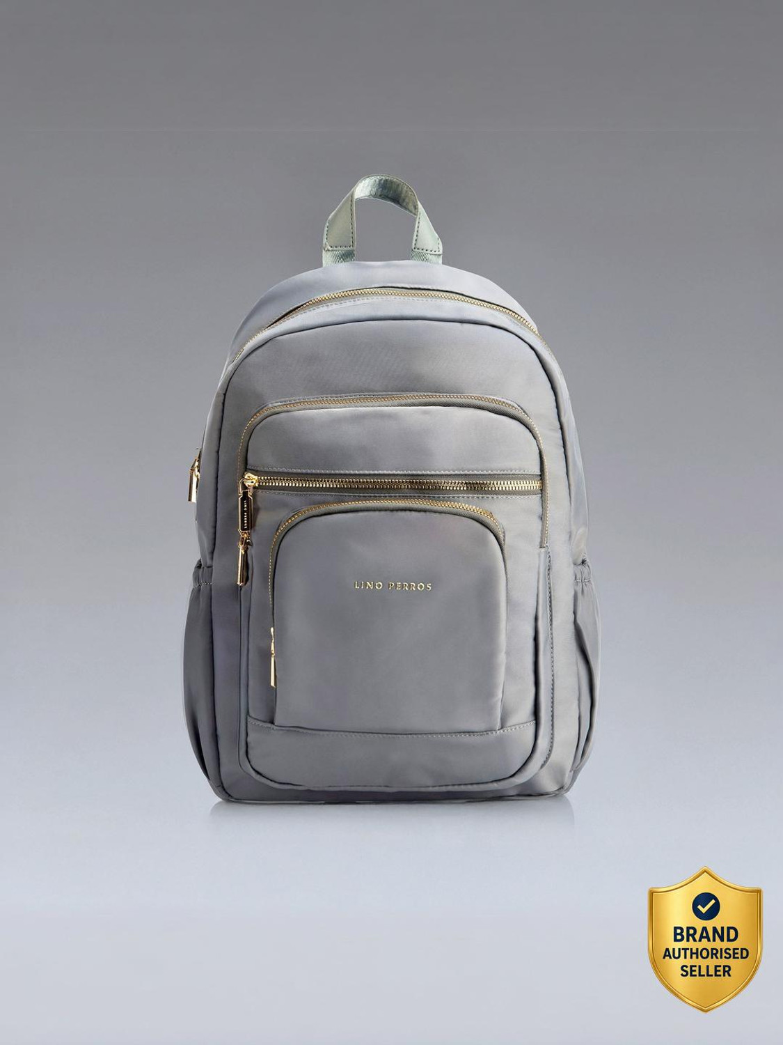 Image of LINO PERROS Small 17 L Laptop Backpack Pacman Essential (Grey)