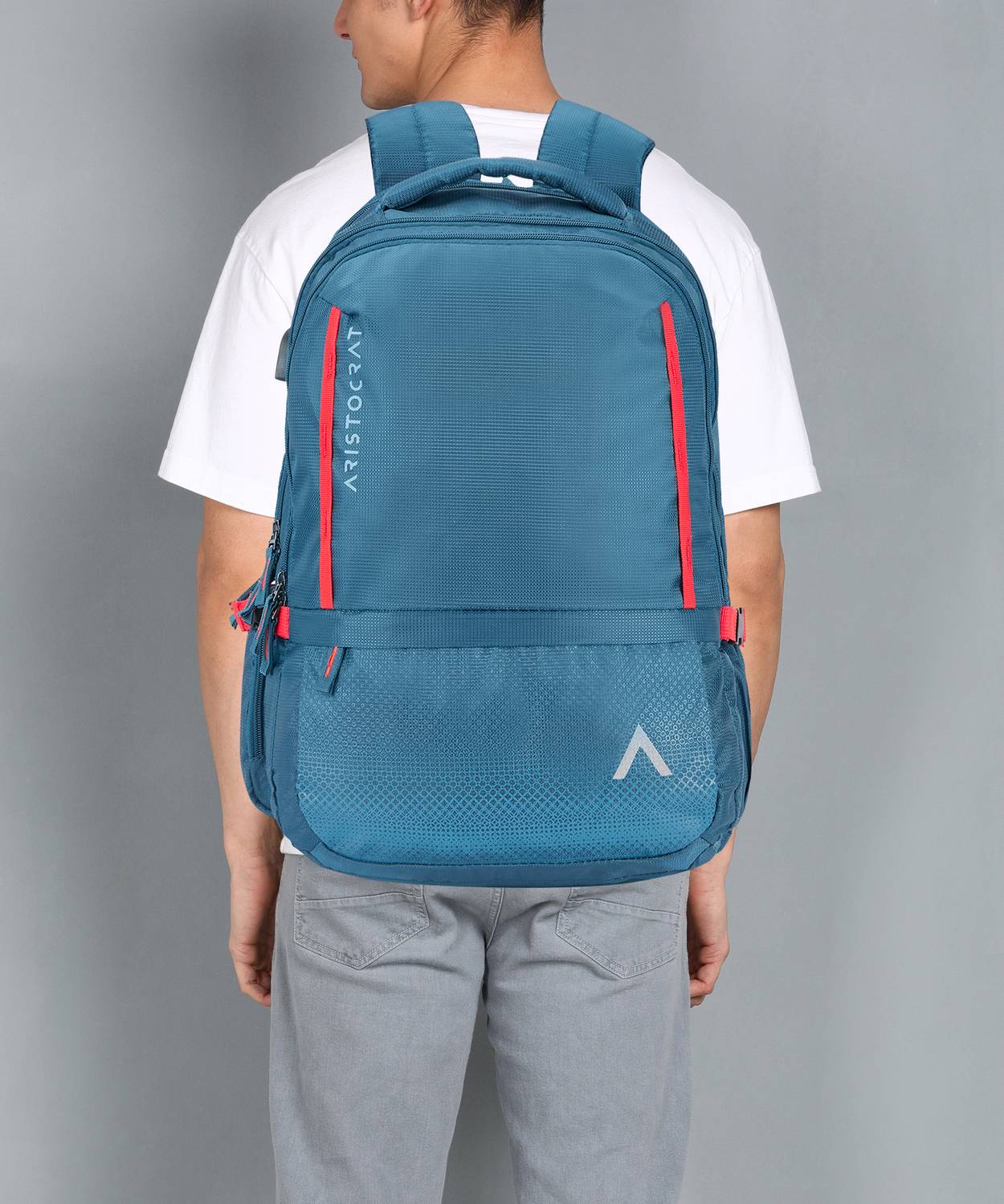 aristocrat urban pro laptop backpack blue Buy Rucksack 45L with Padded Sleeve Buy Aristocrat AMP Polyester Laptop