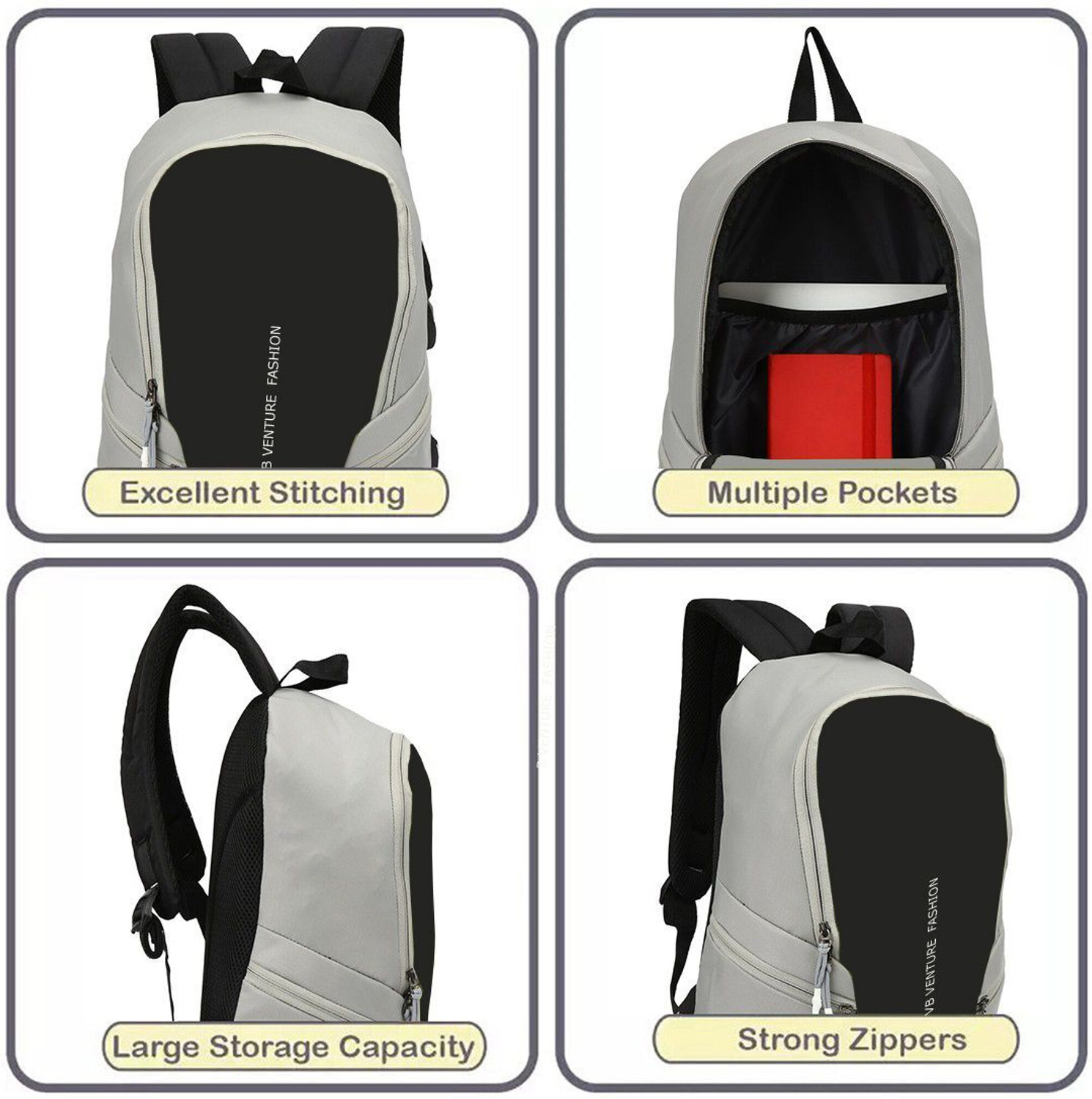 Image of VB VENTURE Daypack designed for travel, commuting, and everyday carry lightweight backpack 23 L Backpack