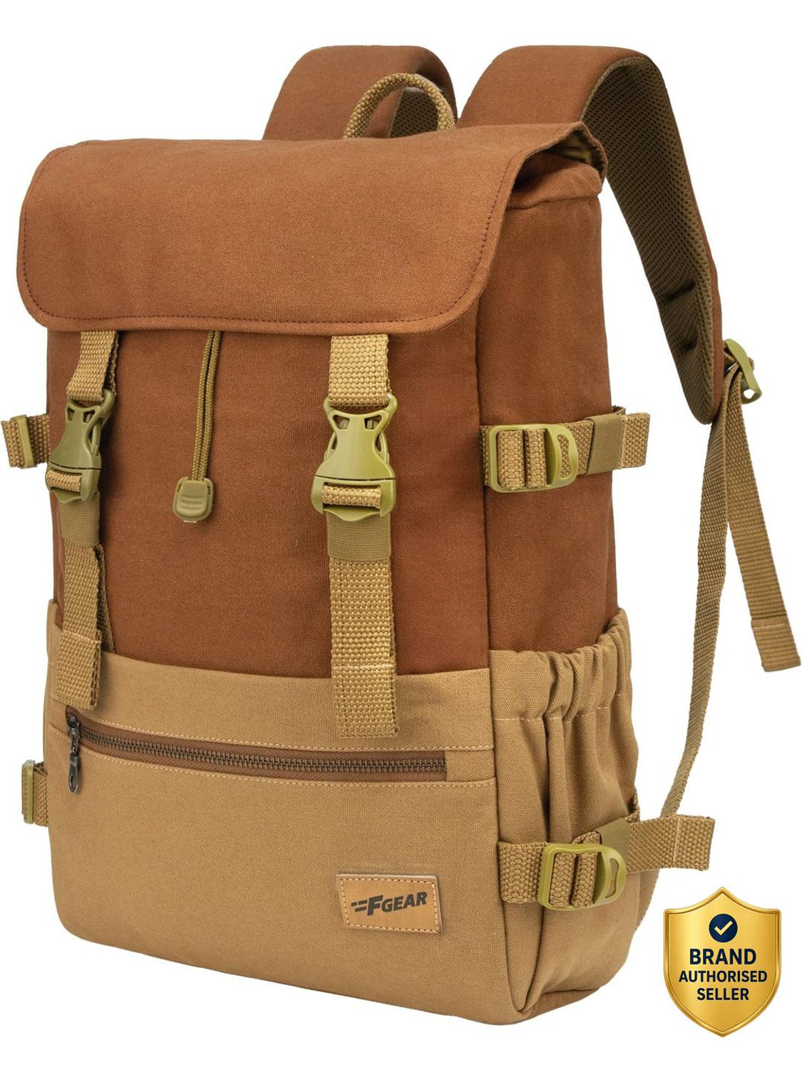 Image of F Gear Canyon Chestnut Khaki 18 L Laptop Backpack