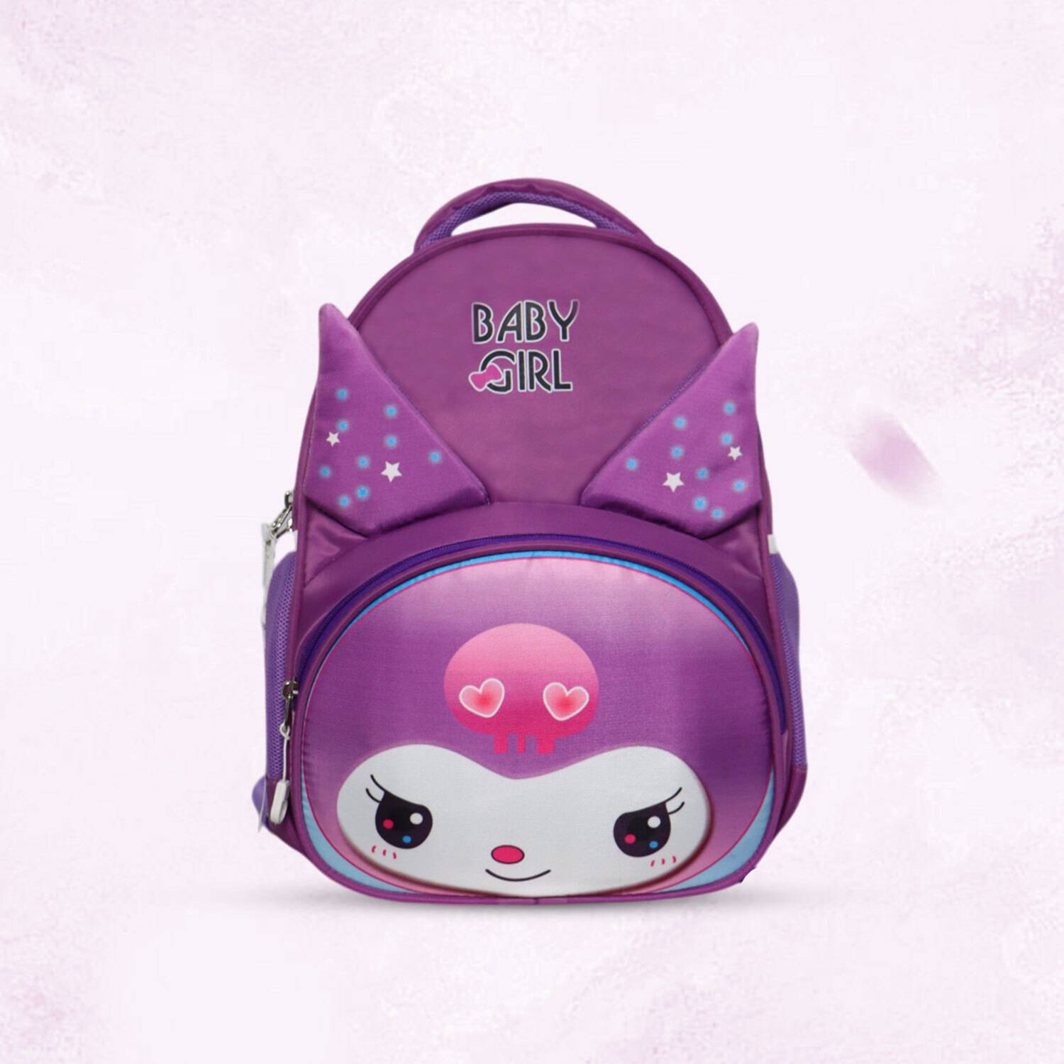 Baby Girl Cute Smiling Kitty bag for Kids / NUR/LKG/UKG/1ST CLASS 25 L Backpack