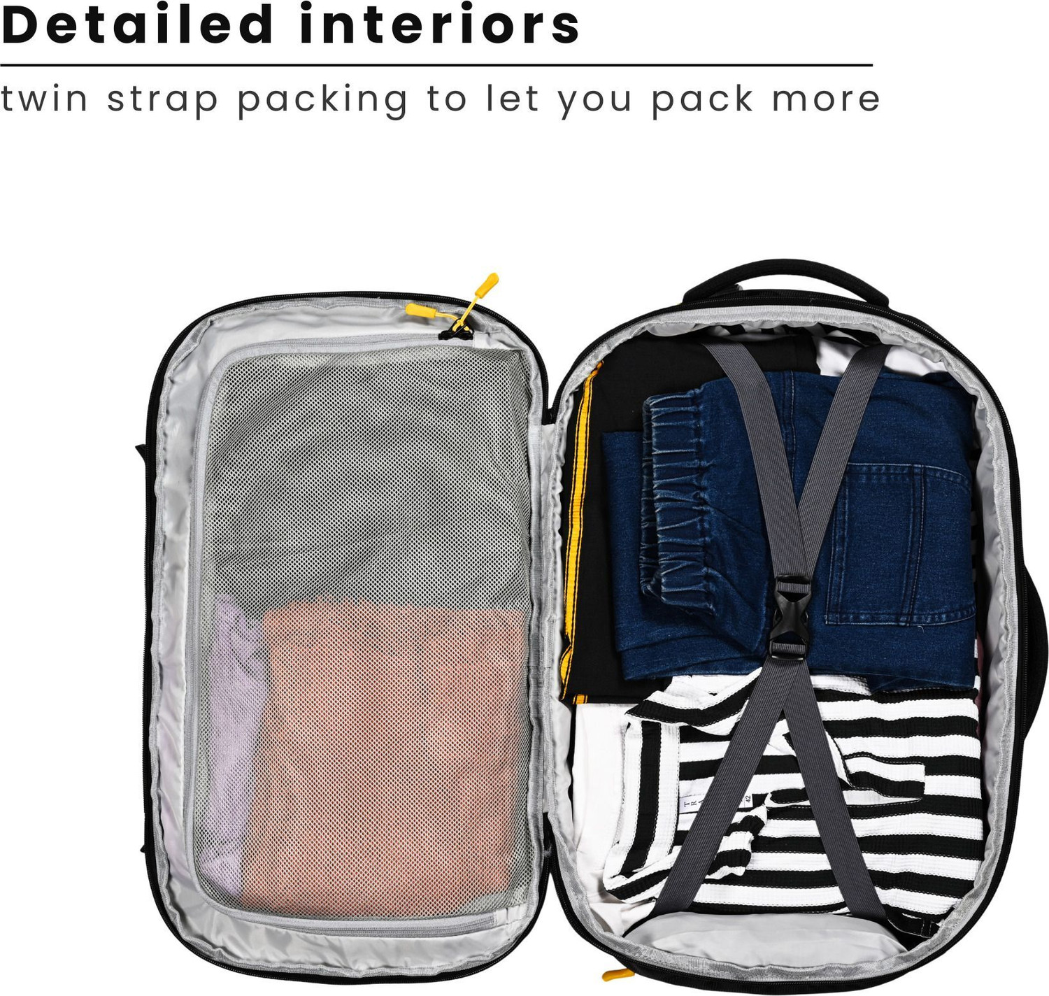 Image of HOT SHOT HOTSHOT|LAPTOP BACKPACK|TRAVELBAG|SUITCASE TYPE COMPARTMENT|RAINCOVER|EXPANDABLE Rucksack - 60 L