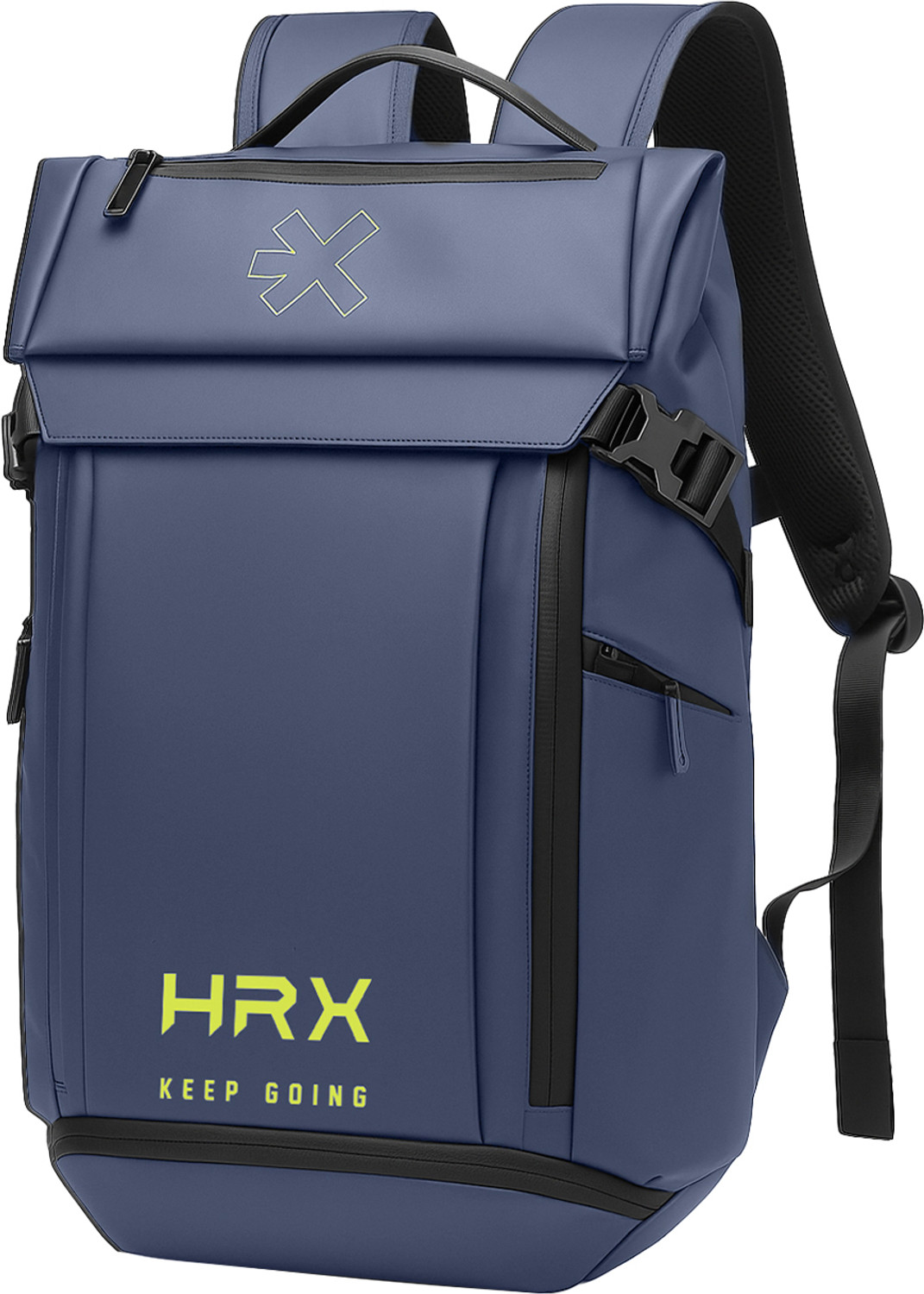 Image of HRX by Hrithik Roshan Keep Going Unisex Bag with both Shoe and 180 Volt Pocket 40 L Laptop Backpack