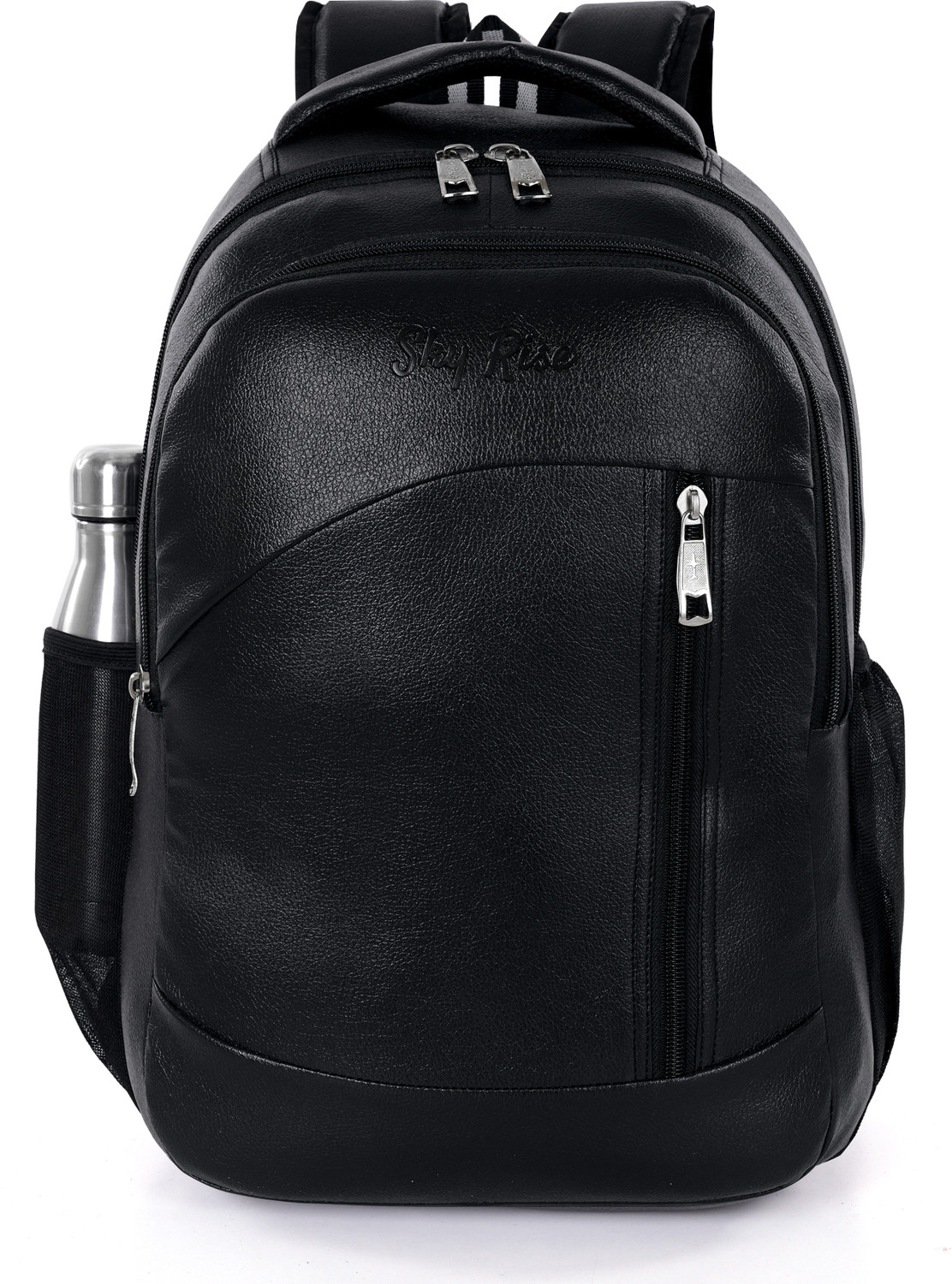Image of zipster Classic Laptop Leather bag | Office bags| Ideal for Travel , Office, College 30 L Laptop Backpack