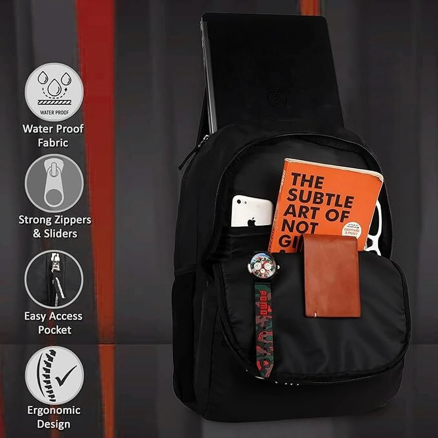 Image of ICONICTHERIGHTCHOICE 12456 45 L Laptop Backpack