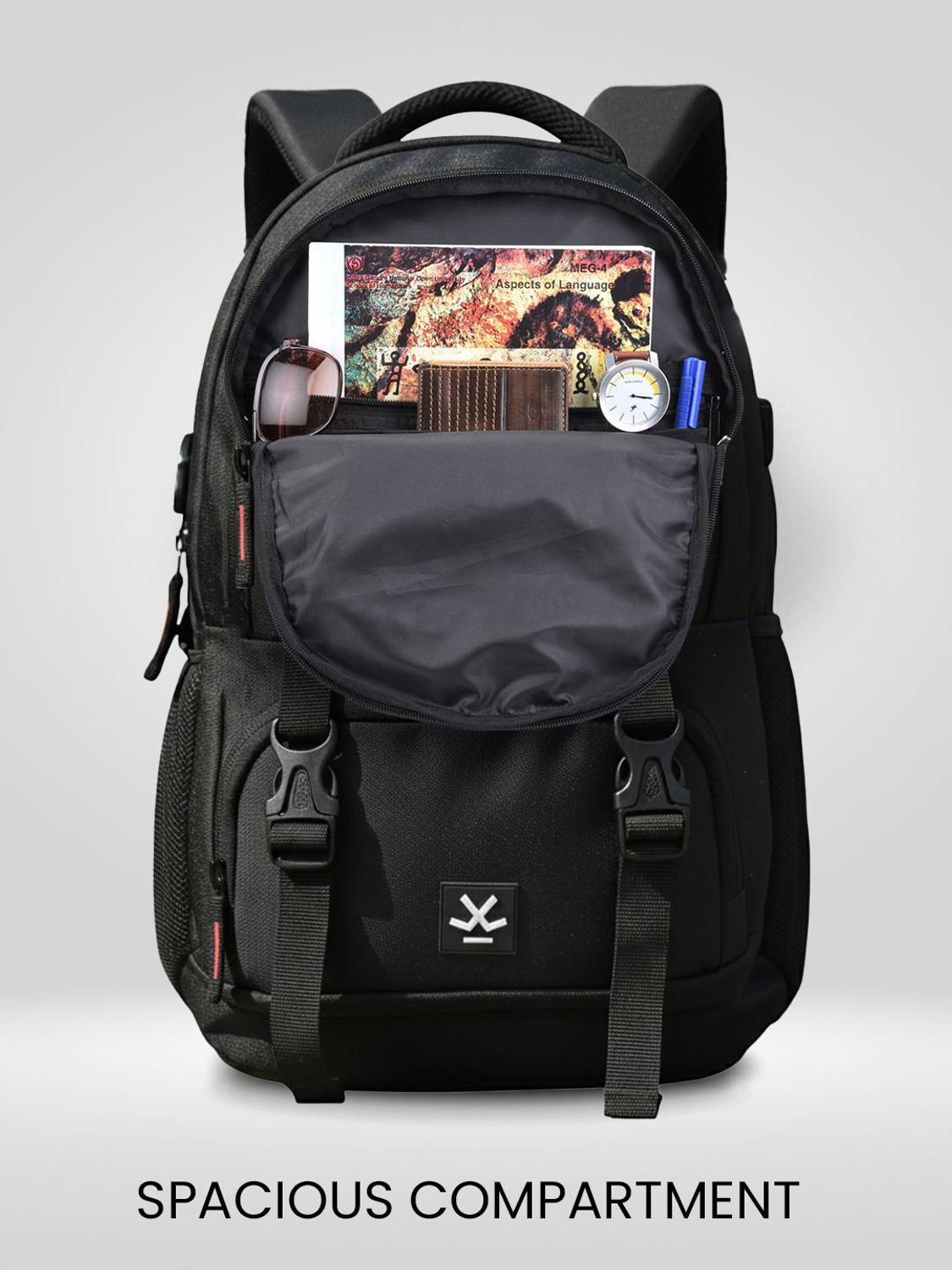WROGN ASHPER 40L Laptop Backpack with USB - Image 2