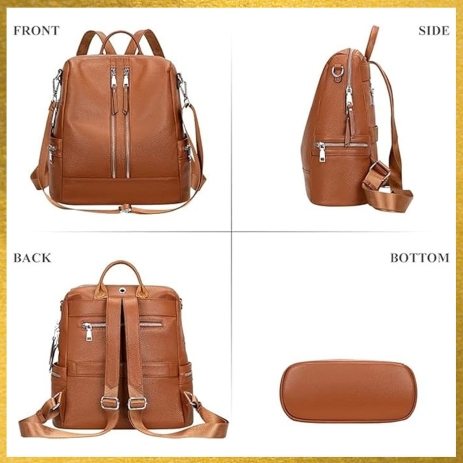 Image of Fash Trust Women 3 In 1 Convertible Backpack Handbag Shoulder Bag For Everyday Use 20 L Backpack