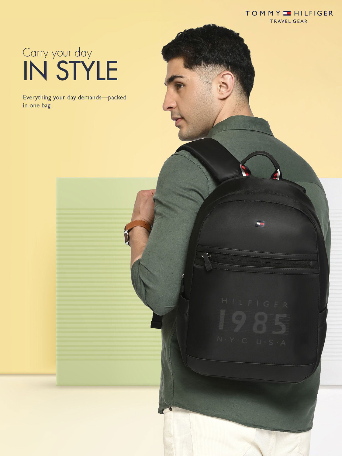 Image of TOMMY HILFIGER Foraker 18.9 L Laptop Backpack
