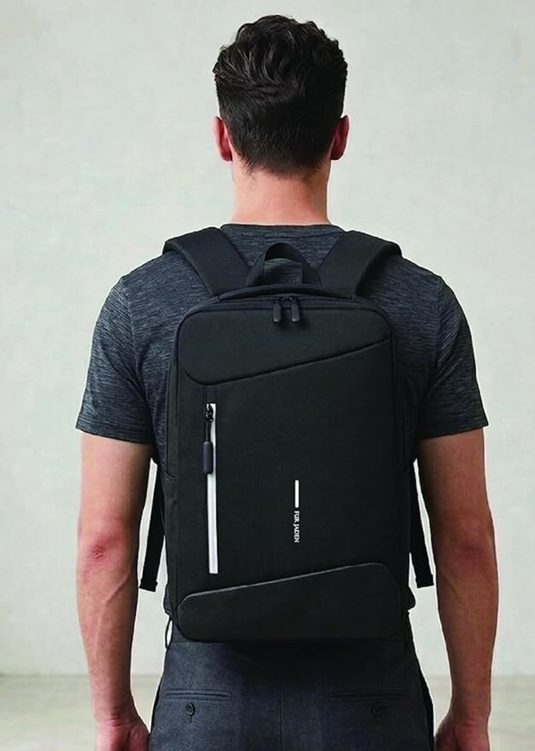 Image of FUR JADEN Anti Theft Number Lock 15.6 Inch Bag for Men Women 25 L Laptop Backpack
