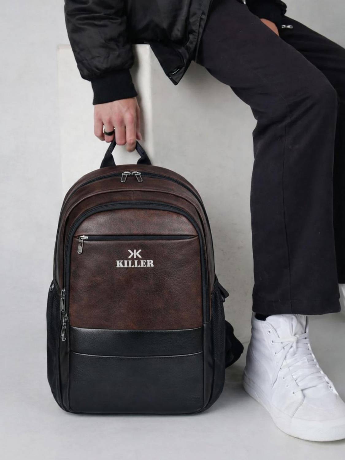 KILLER TWIRL 40L Unisex Laptop Backpack with Raincover