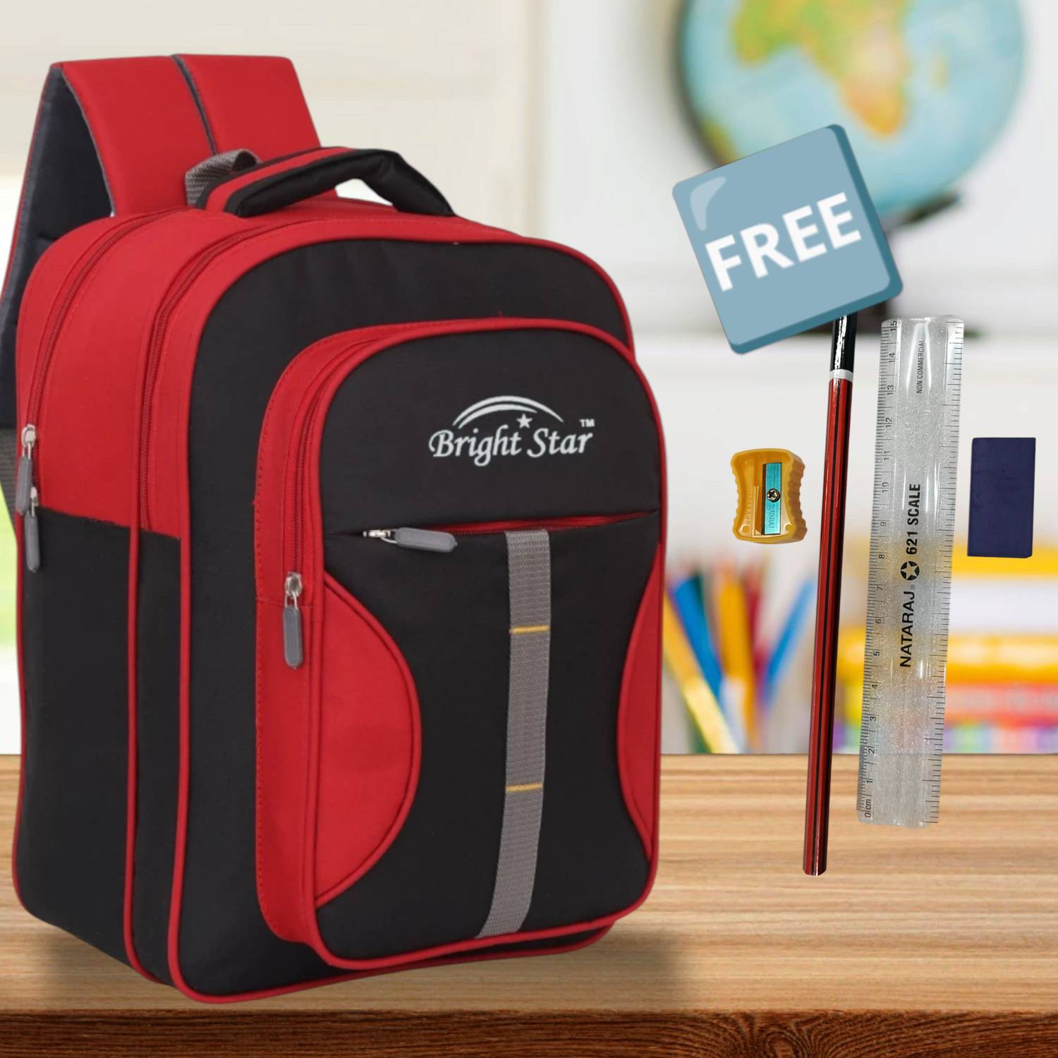 Brightstar School bag High Quality Waterproof 1st to 4th Class 35 L Backpack