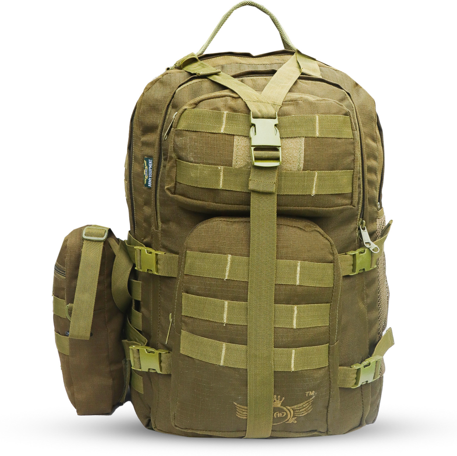 Image of AZAD Army Backpack WITH SLING BAG for casual USE with extra space 70 L Backpack
