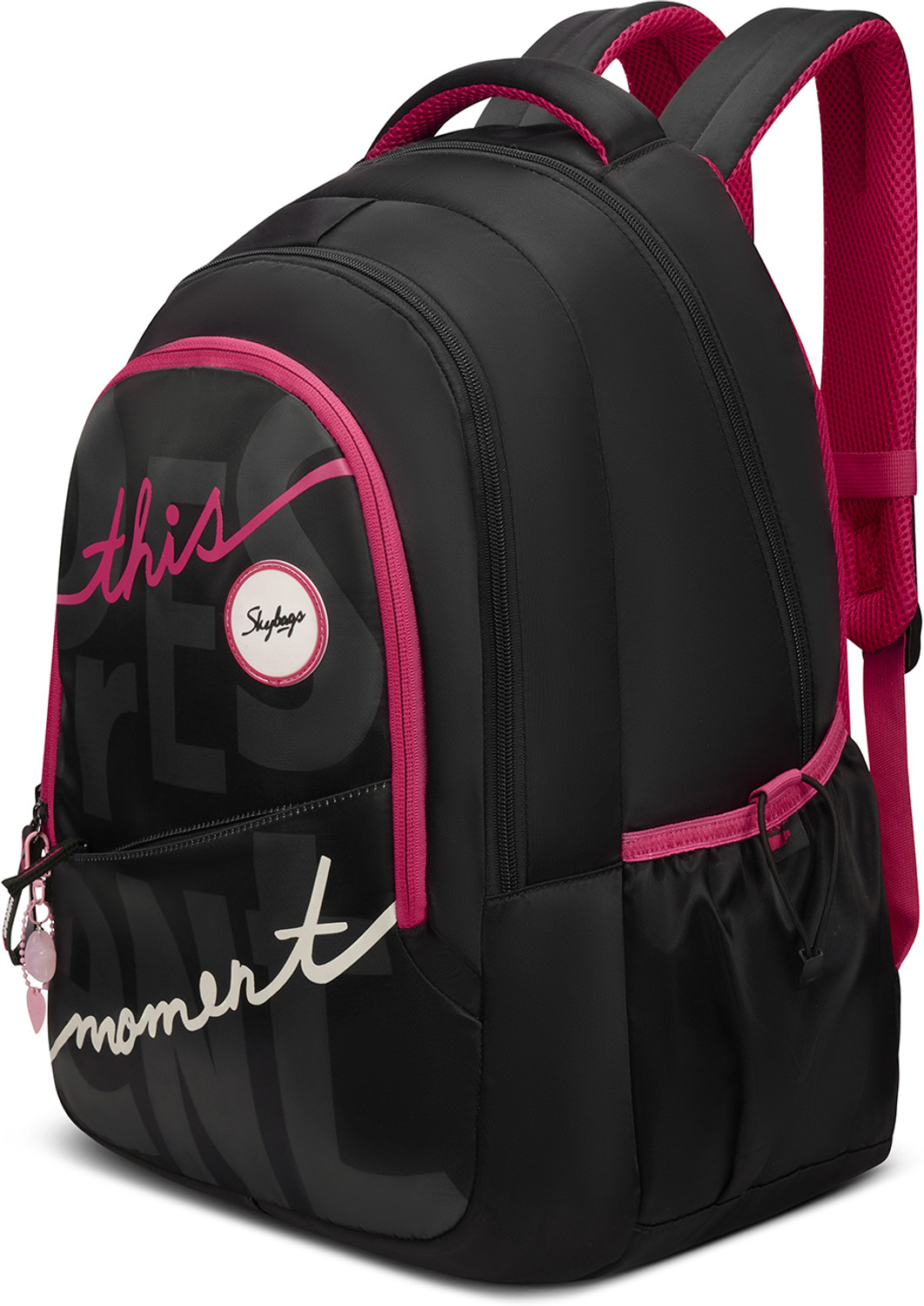 Image of SKYBAGS Glow School Backpack for Girls with 3 Compartments & Quick Access Front Pocket 37 L Backpack