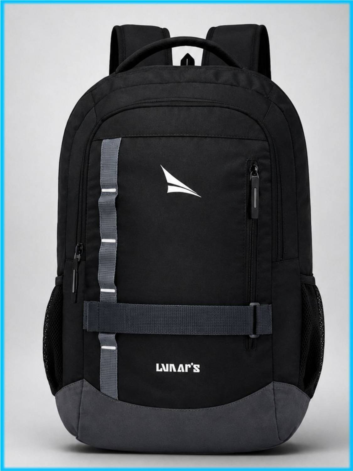 Lunar's Bingo -3 Compartment Premium Quality, Office/College/School Laptop Bag for upto 15.6” Laptop with internal organiser 48 L Laptop Backpack