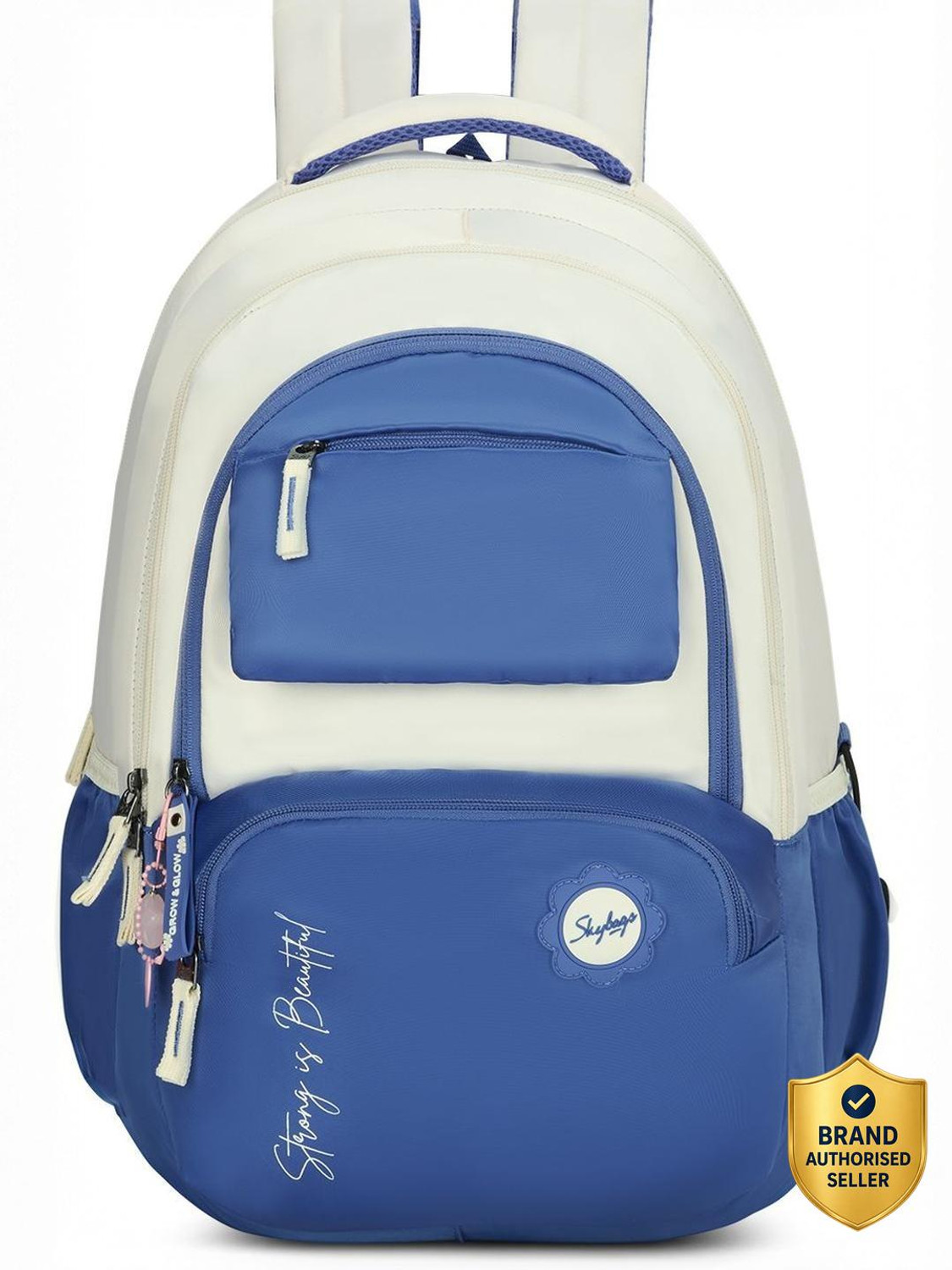 Image of SKYBAGS Celeste School Backpack for Girls with Quick Access Front Pocket & Rain Cover 37 L Backpack