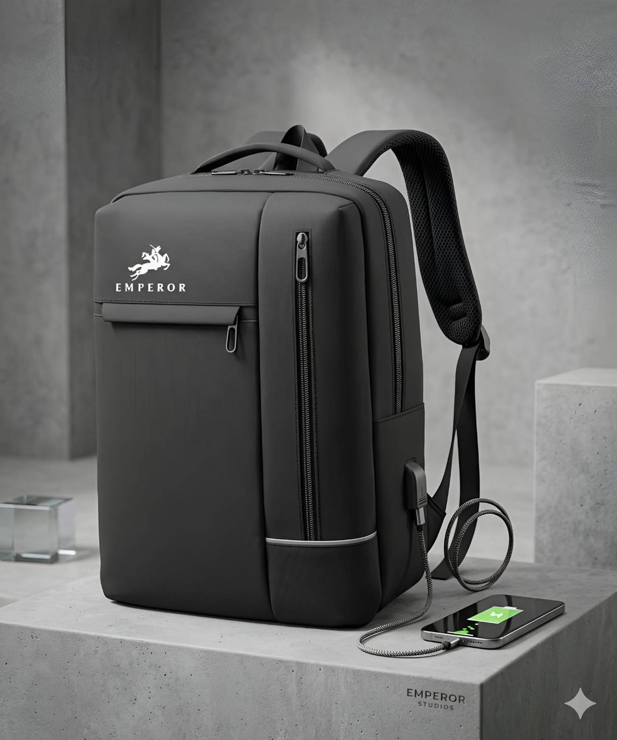 Emperor Multi-purpose backpack With USB charging Port Laptop bag/Office bag/College bag 32 L Laptop Backpack