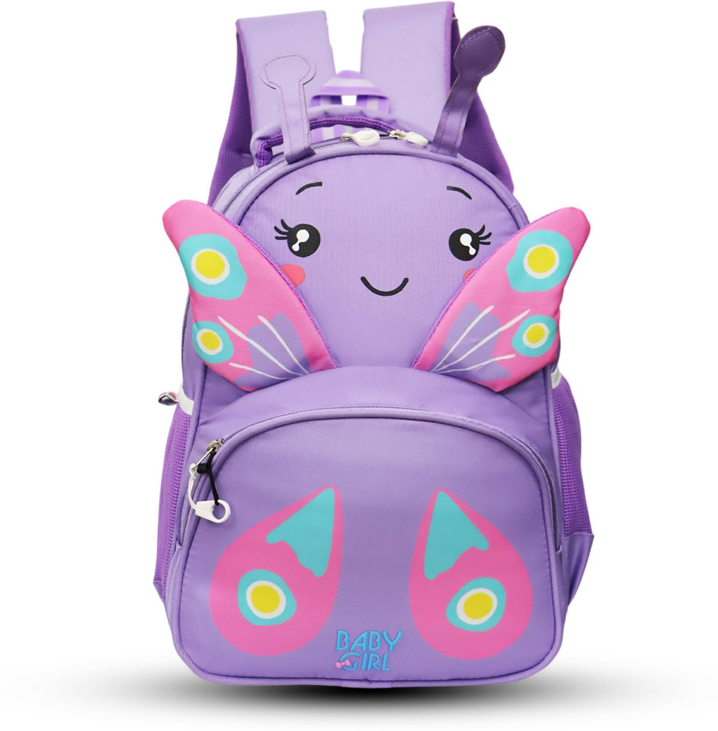 Baby Girl CUTE BUTTERFLY SCHOOL BAG FOR KIDS NUR/LKG/UKG/1ST CLASS 28 L Backpack